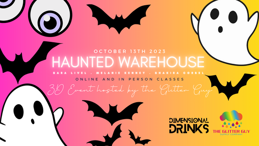 DimensionalDrinks.com Haunted Warehouse 3D Ghost Tumbler Class