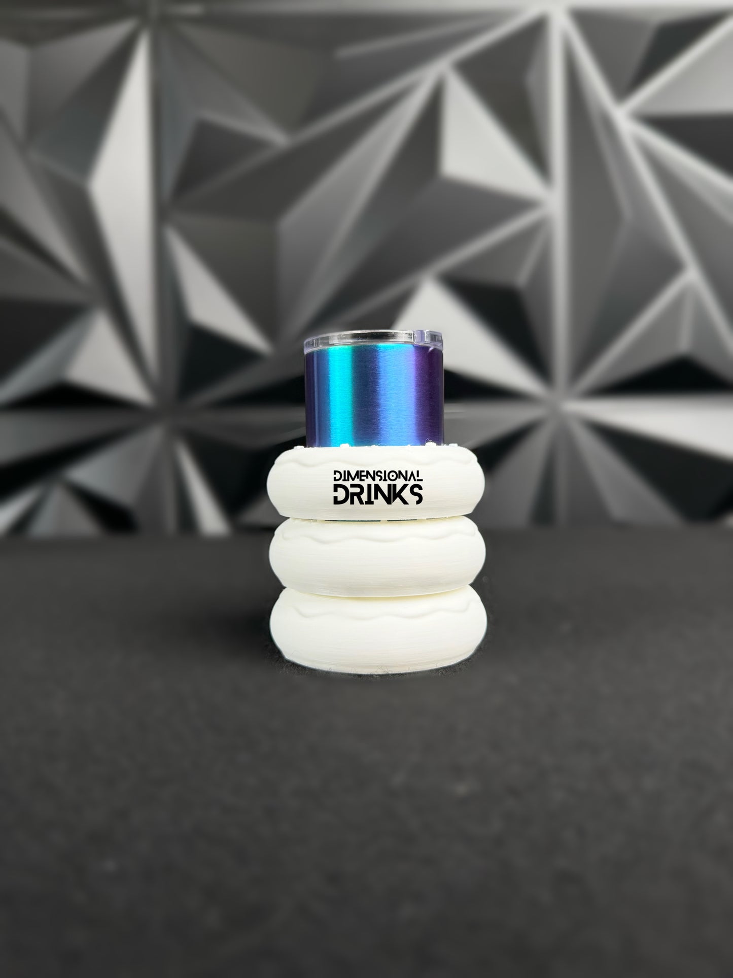 3 Mini Classic Donut 3D Tumbler Sleeve