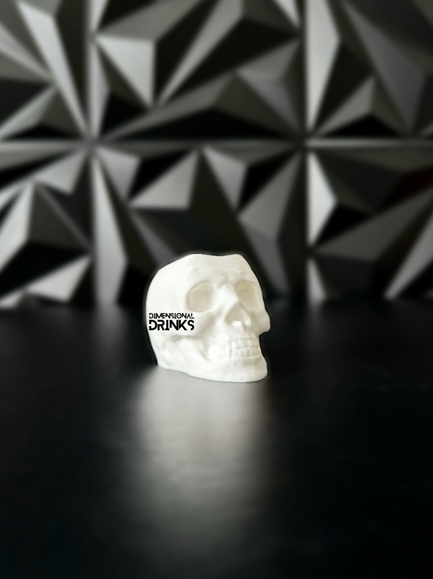 Mini Skull 3D Tumbler Sleeve