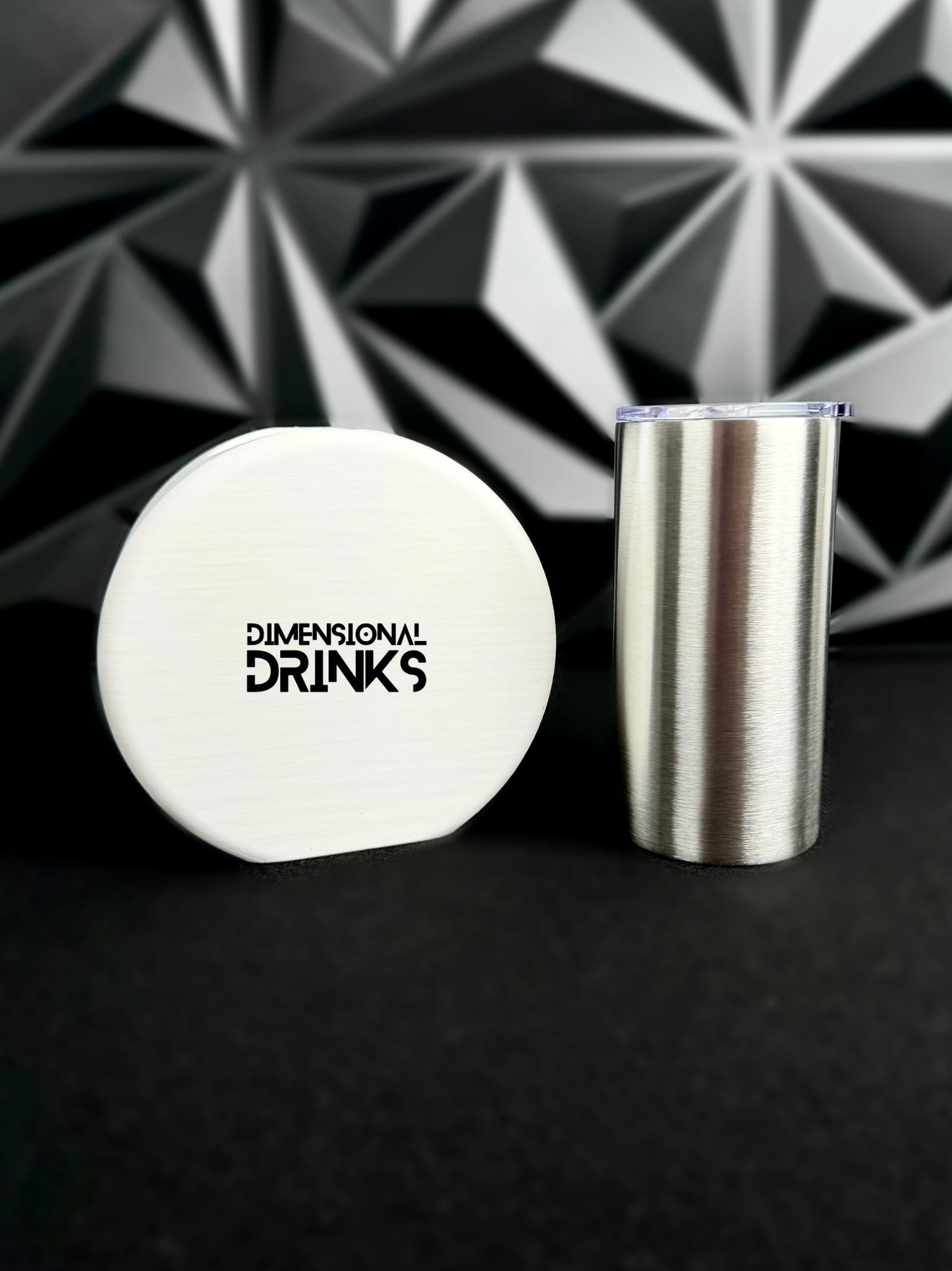 Large Circle 3D Tumbler Sleeve