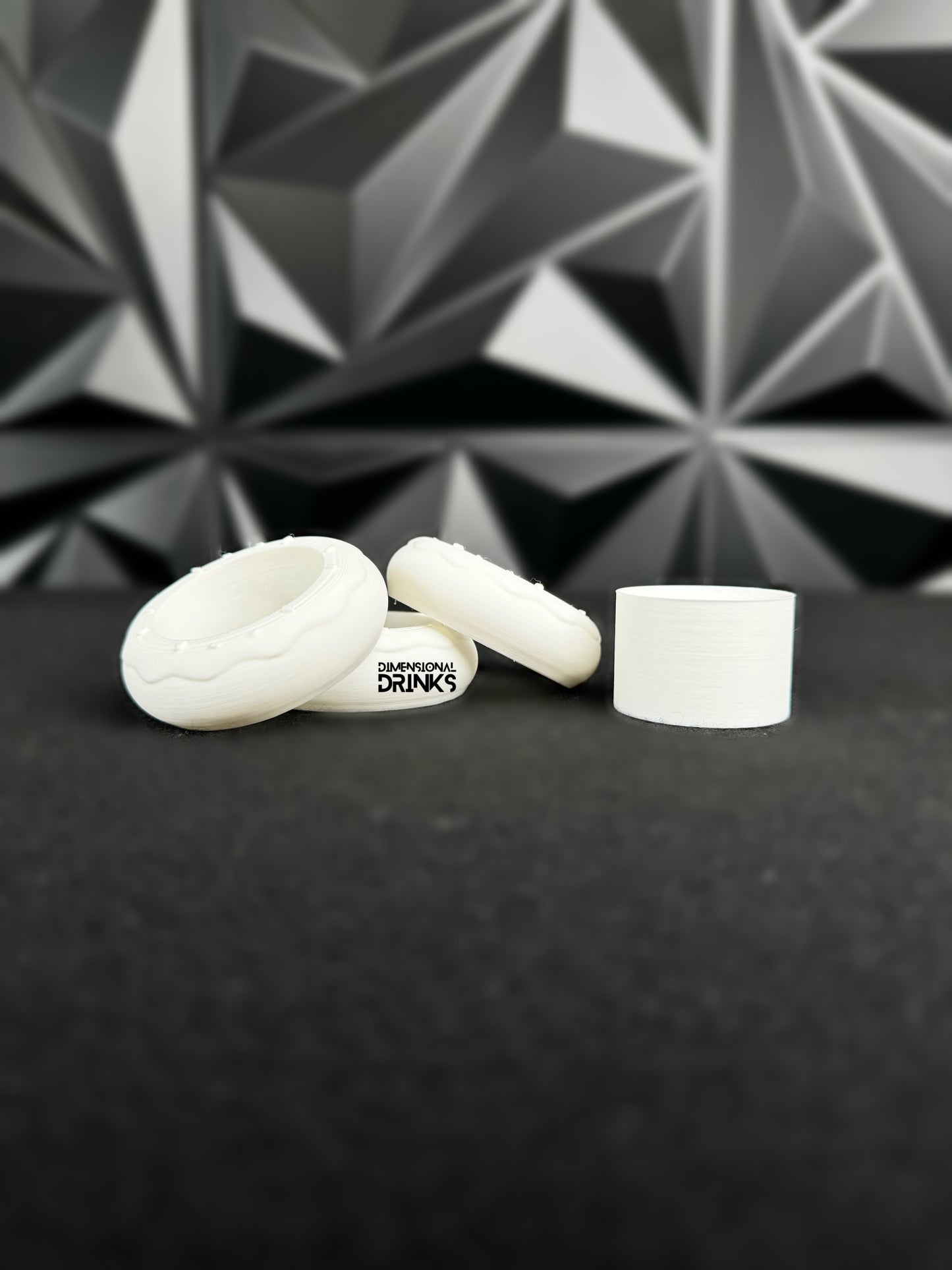 3 Mini Classic Donut 3D Tumbler Sleeve