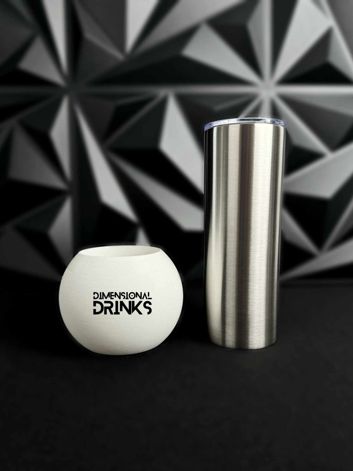 Small Sphere 3D Tumbler Sleeve