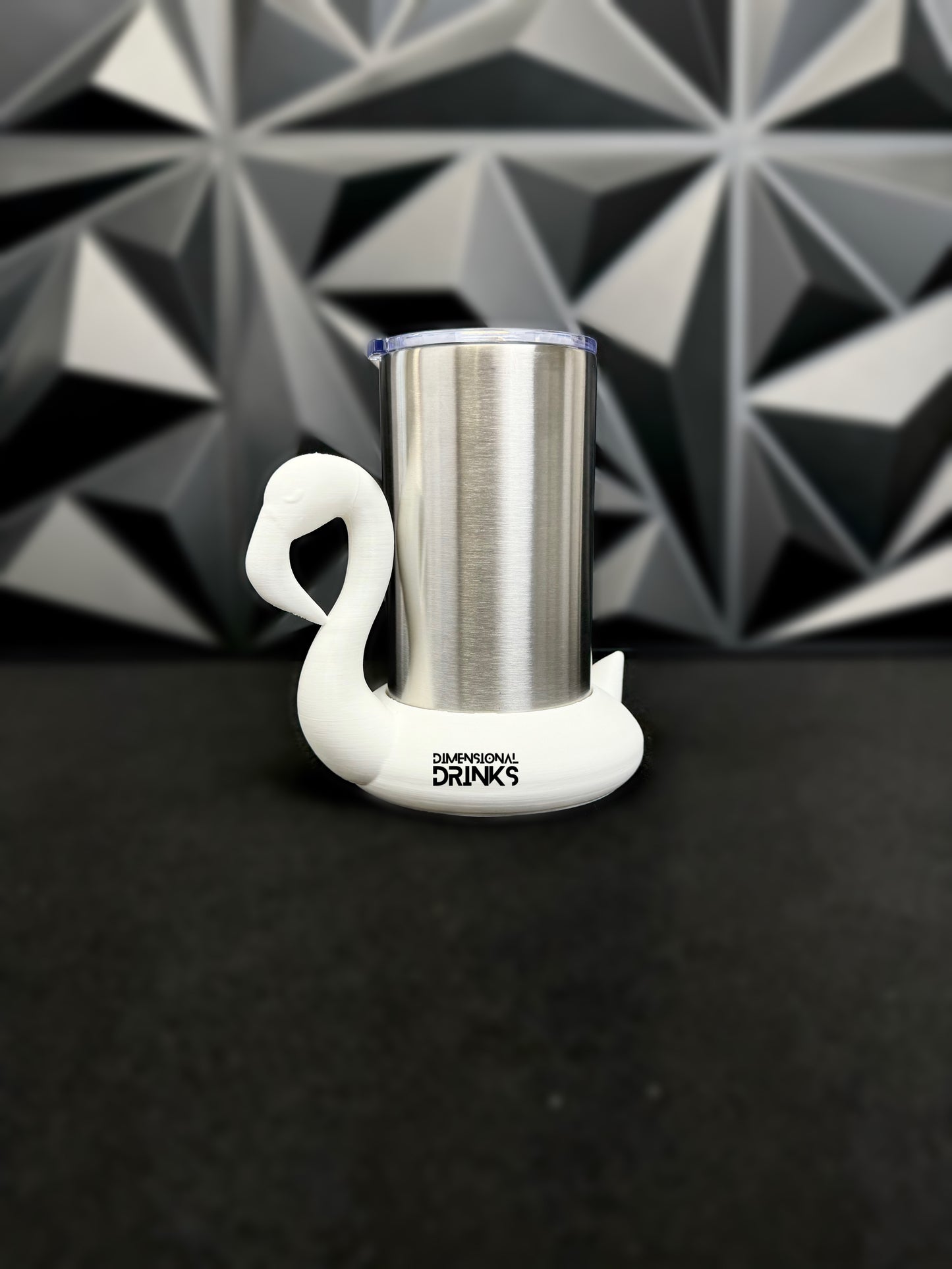 Flamingo Floaty 3D Tumbler Sleeve