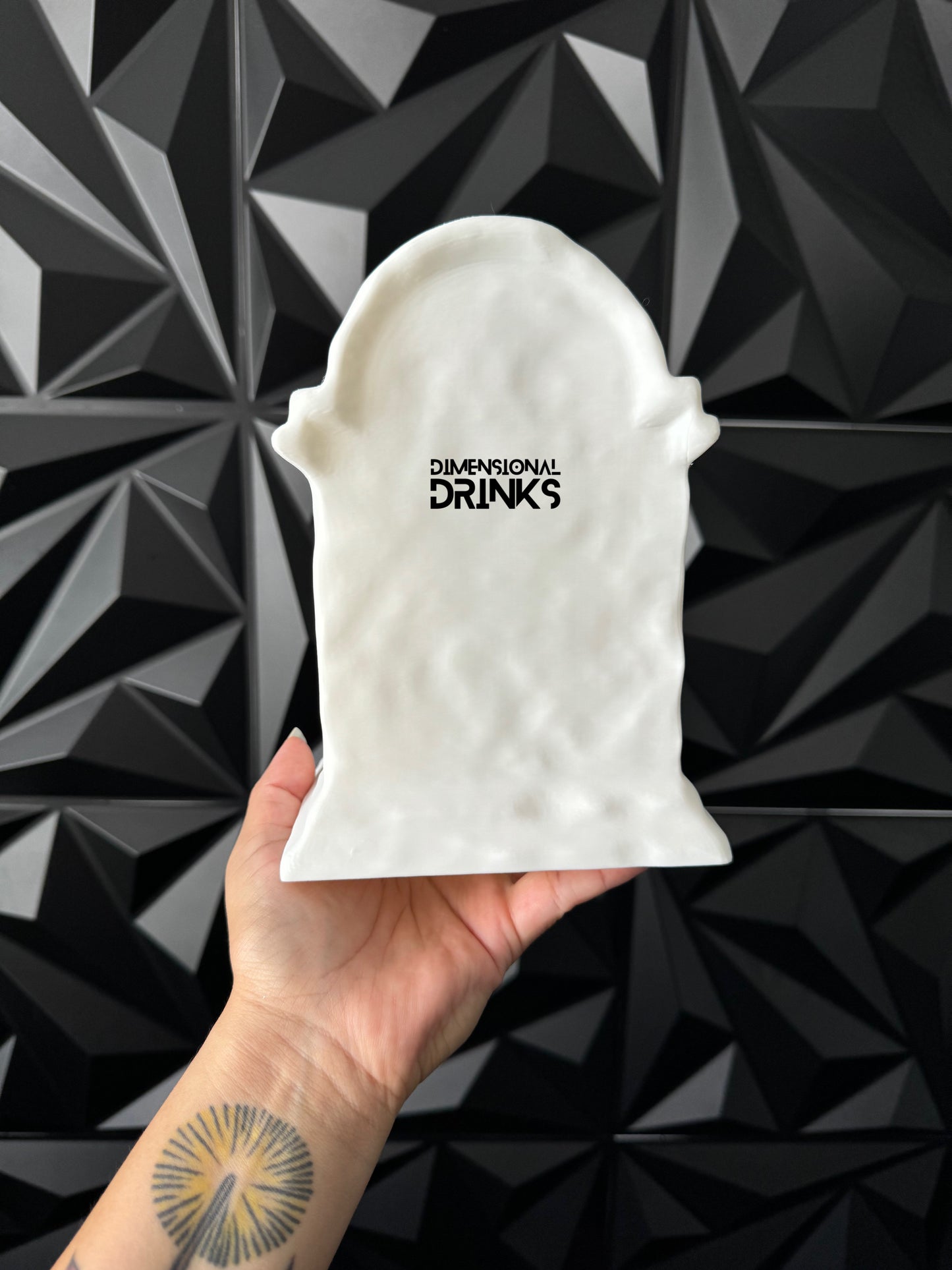 Gravestone 3D Tumbler Sleeve