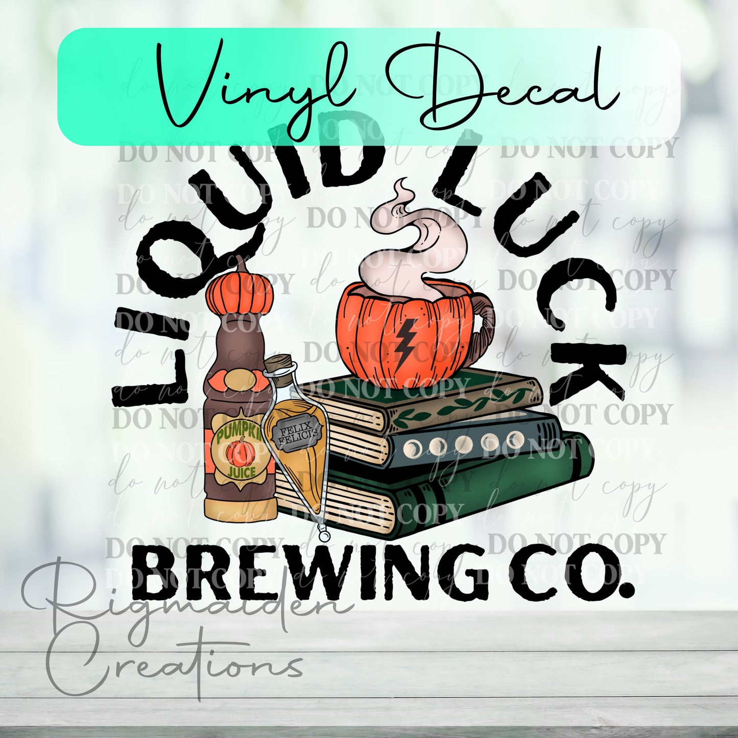 Liquid Luck Brewing Co Vinyl Decal