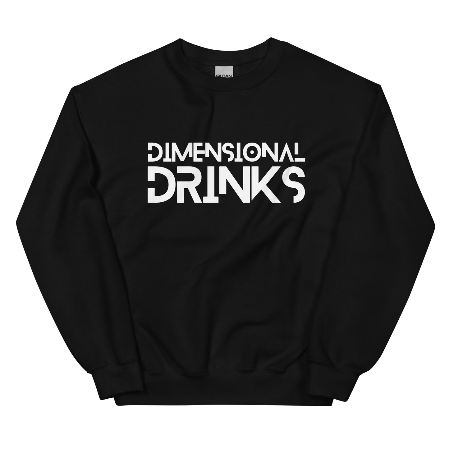Dimensional Drinks Unisex Crew Neck Sweatshirt