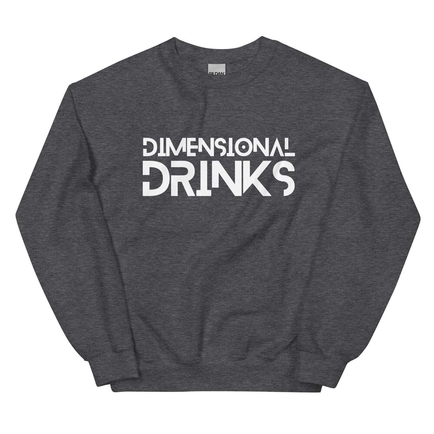 Dimensional Drinks Unisex Crew Neck Sweatshirt