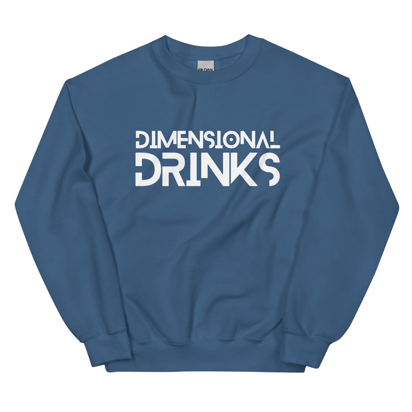 Dimensional Drinks Unisex Crew Neck Sweatshirt