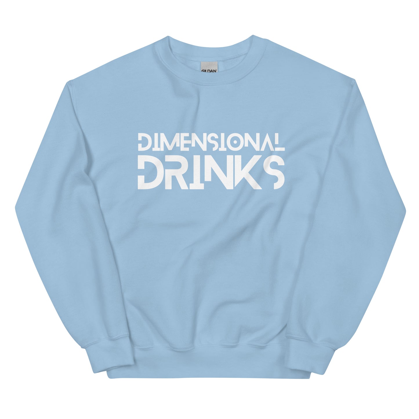 Dimensional Drinks Unisex Crew Neck Sweatshirt