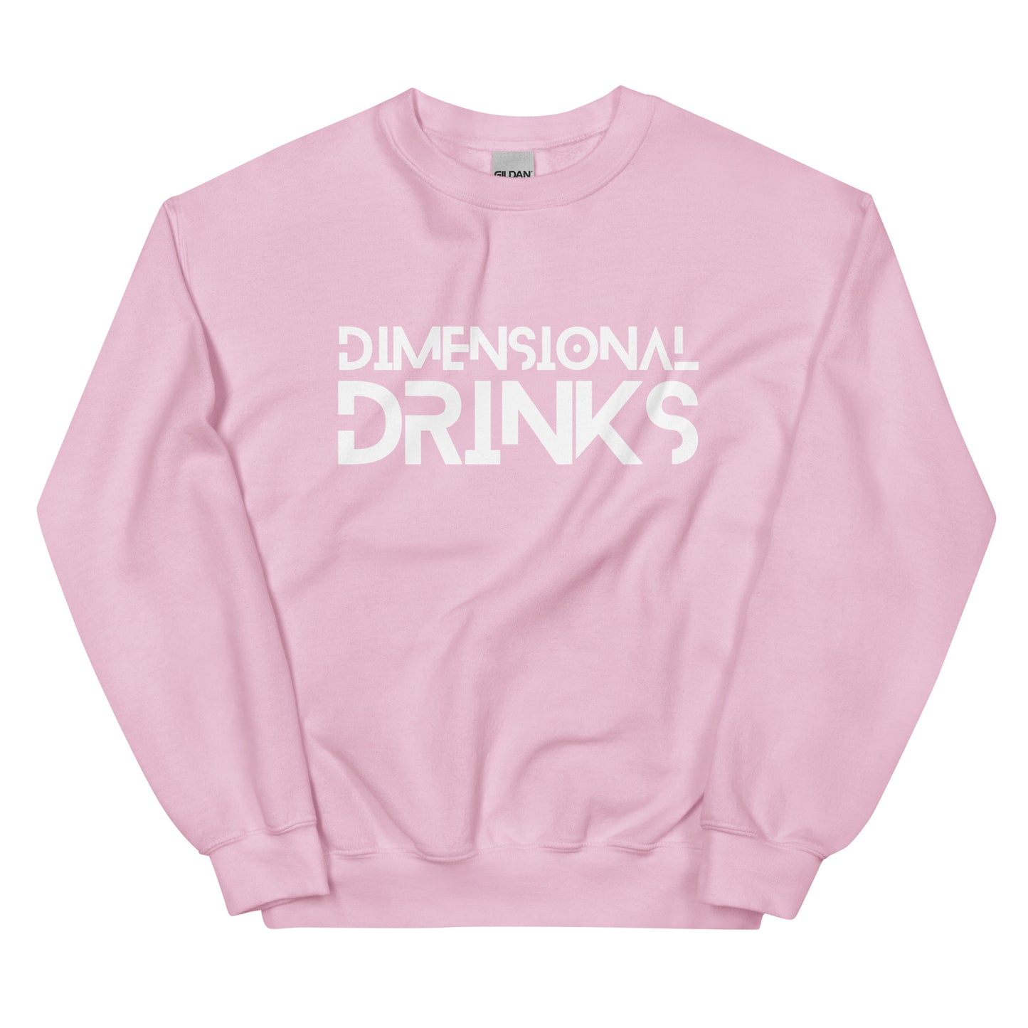 Dimensional Drinks Unisex Crew Neck Sweatshirt