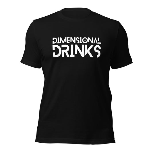 Dimensional Drinks Unisex t-shirt