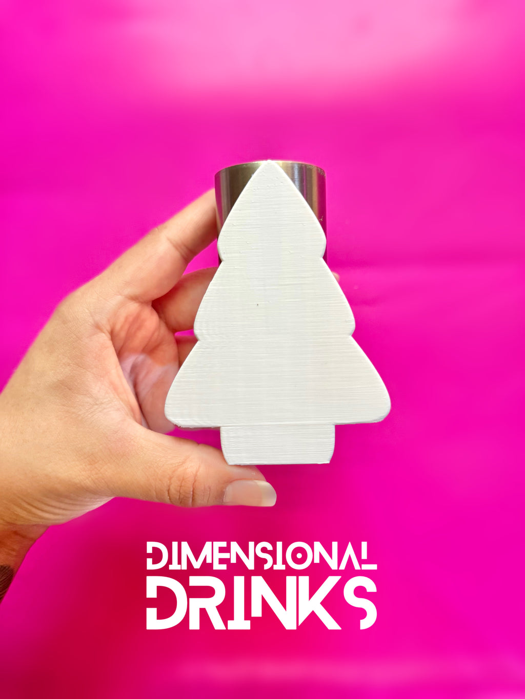 Mini Christmas Cake 3D Tumbler Sleeve