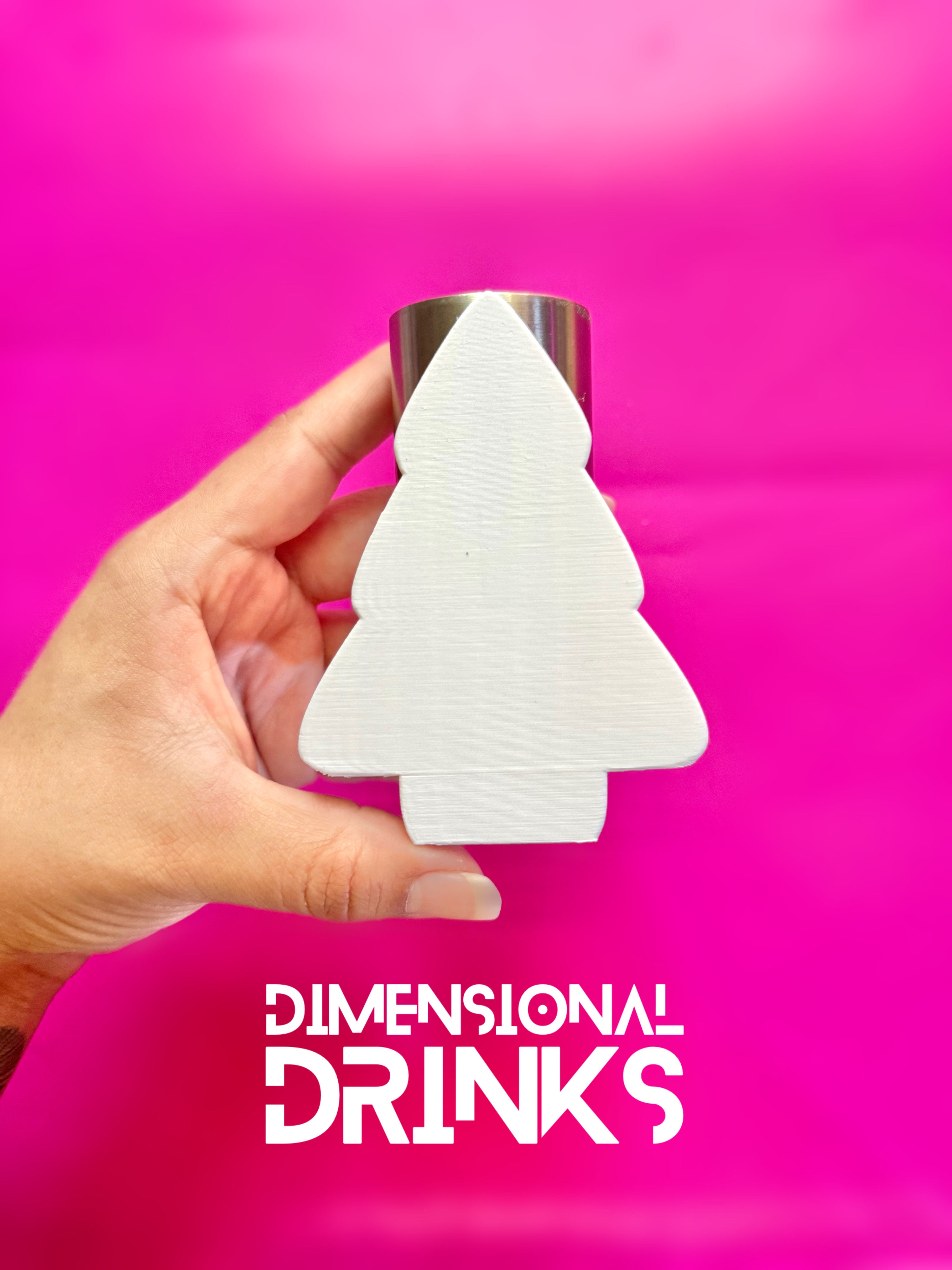 Mini Christmas Cake 3D Tumbler Sleeve