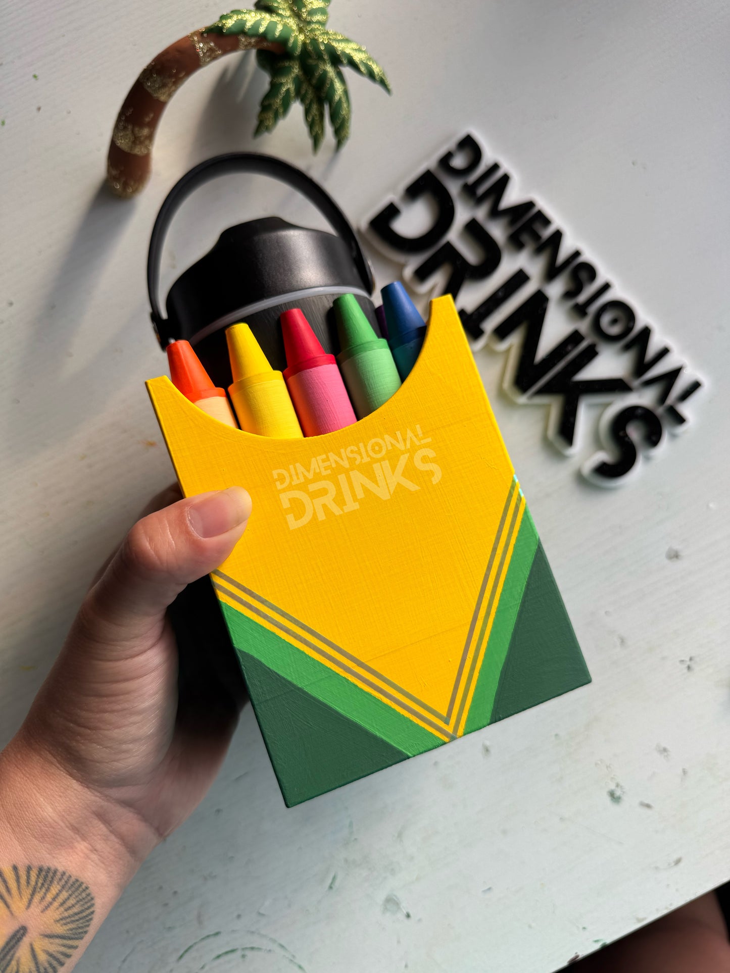 Crayon Box 3D Tumbler Sleeve