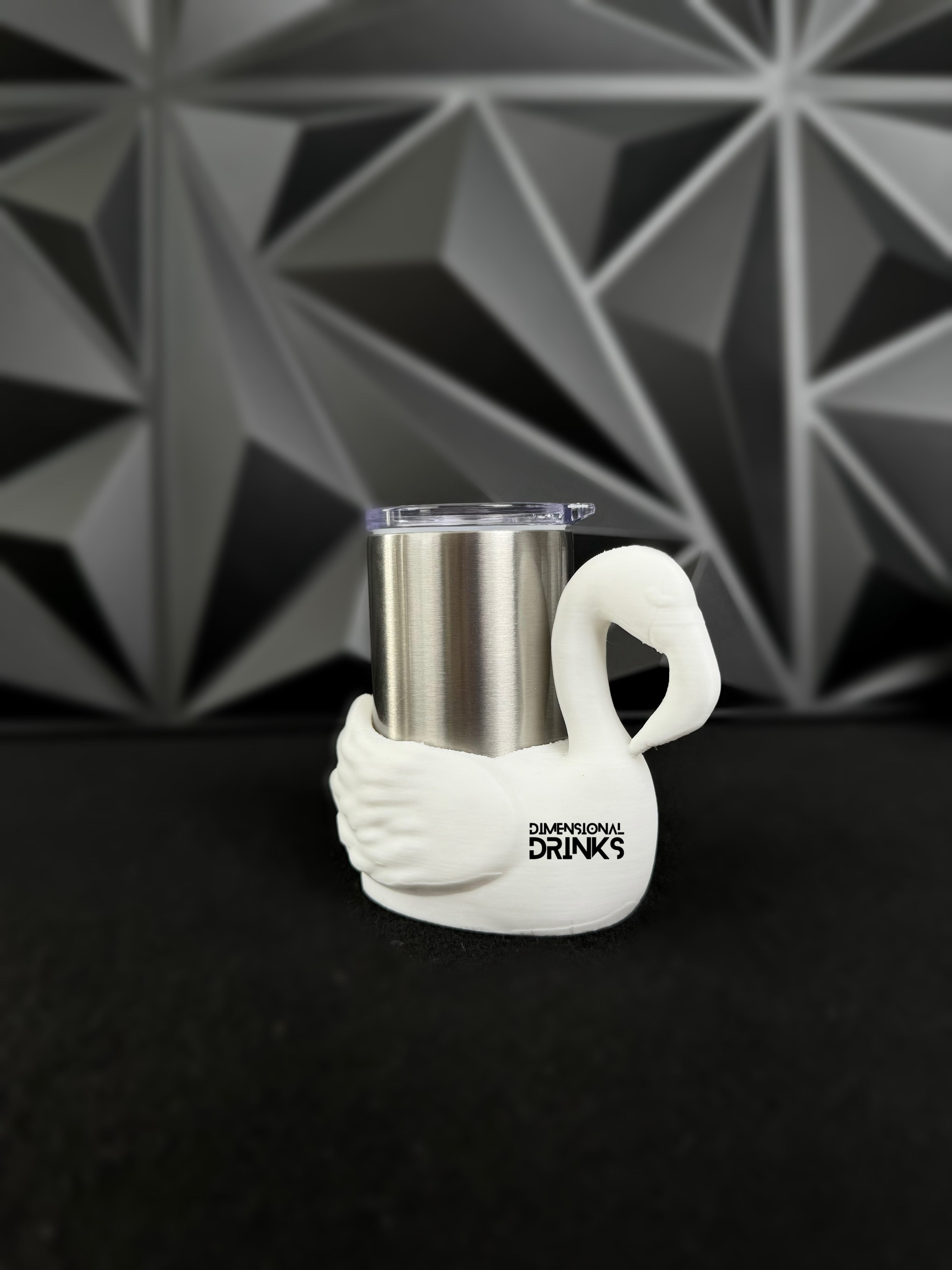 Mini Flamingo 3D Tumbler Sleeve