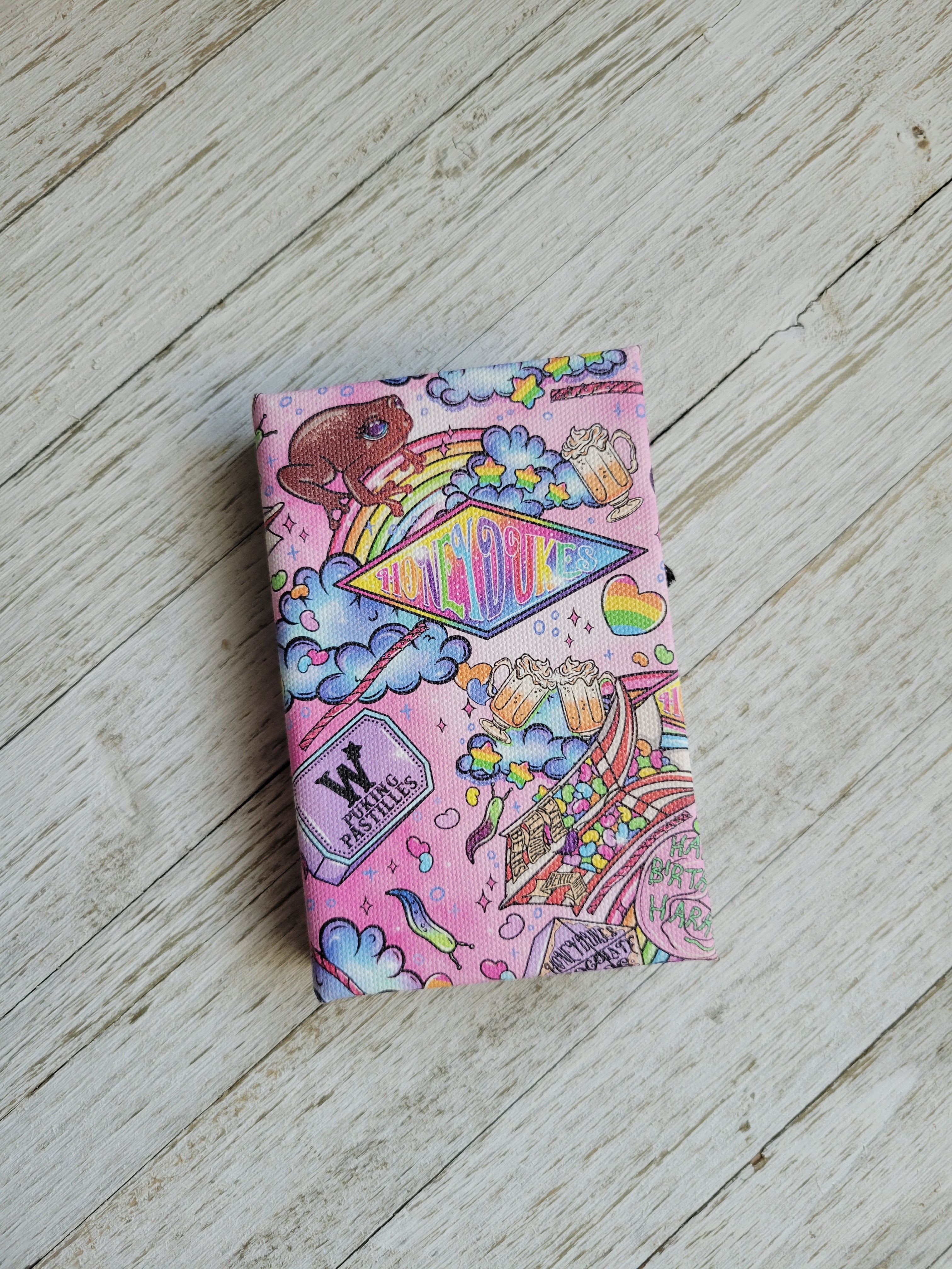 Custom Printed Canvas for Book Wallet