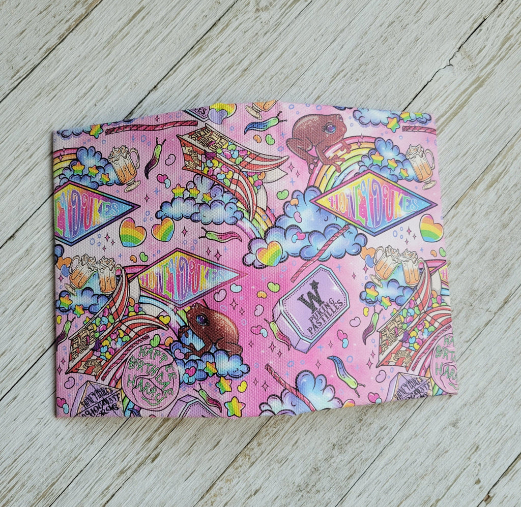 Custom Printed Canvas for Book Wallet