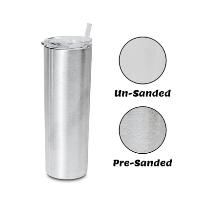 Pre-Sanded 20oz Skinny Tumbler