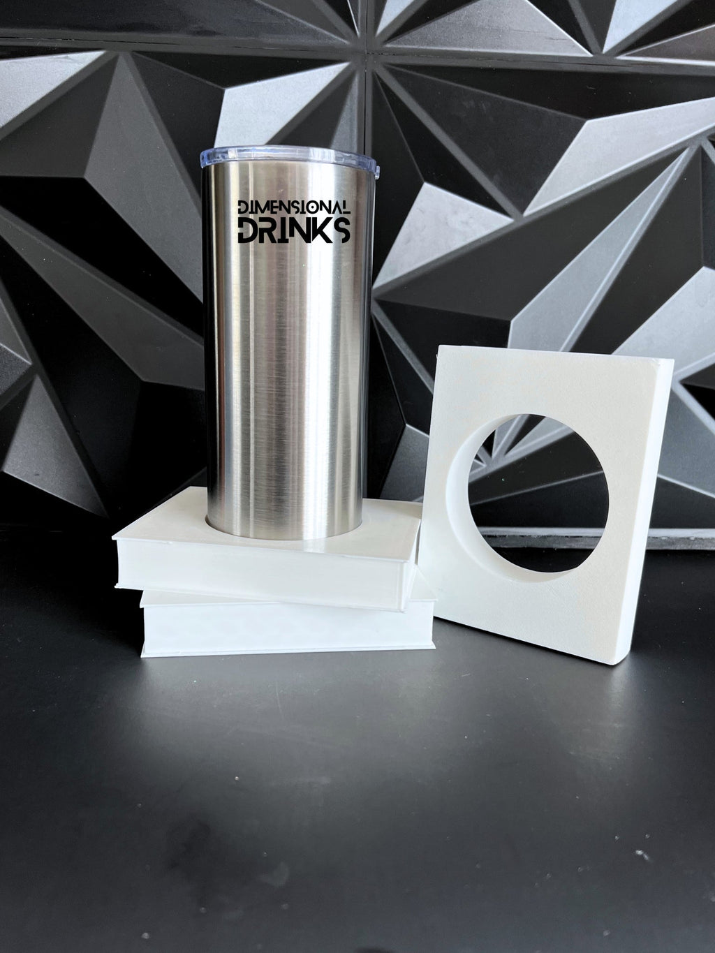 Stackable Book 3D Tumbler Sleeve