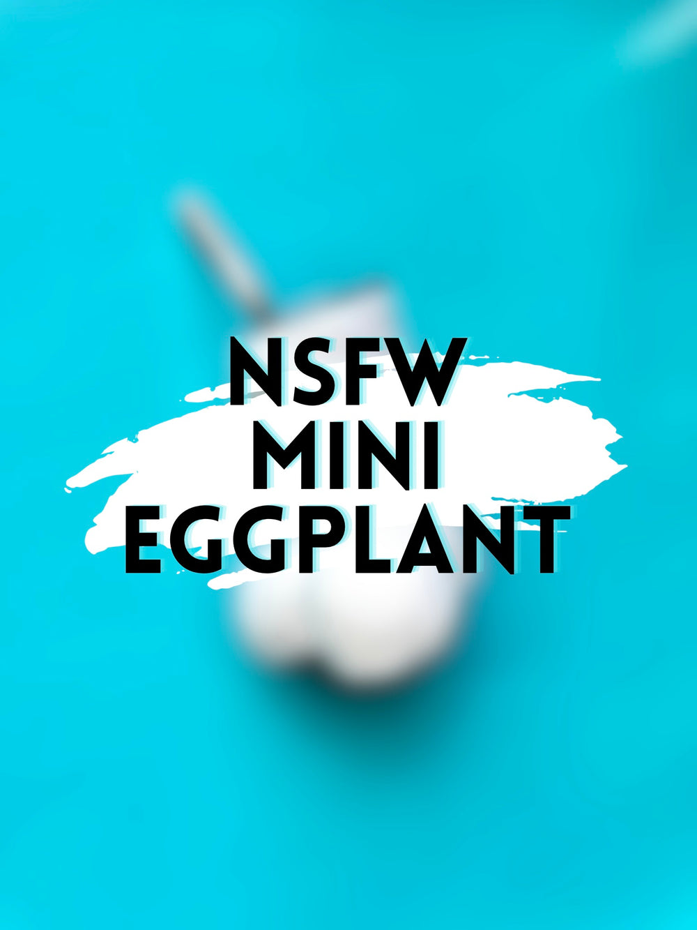 Mini Stubby Eggplant 3D Tumbler Sleeve