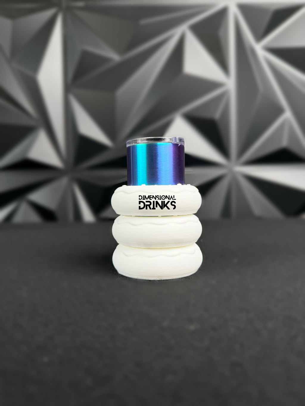3 Mini Classic Donut 3D Tumbler Sleeve