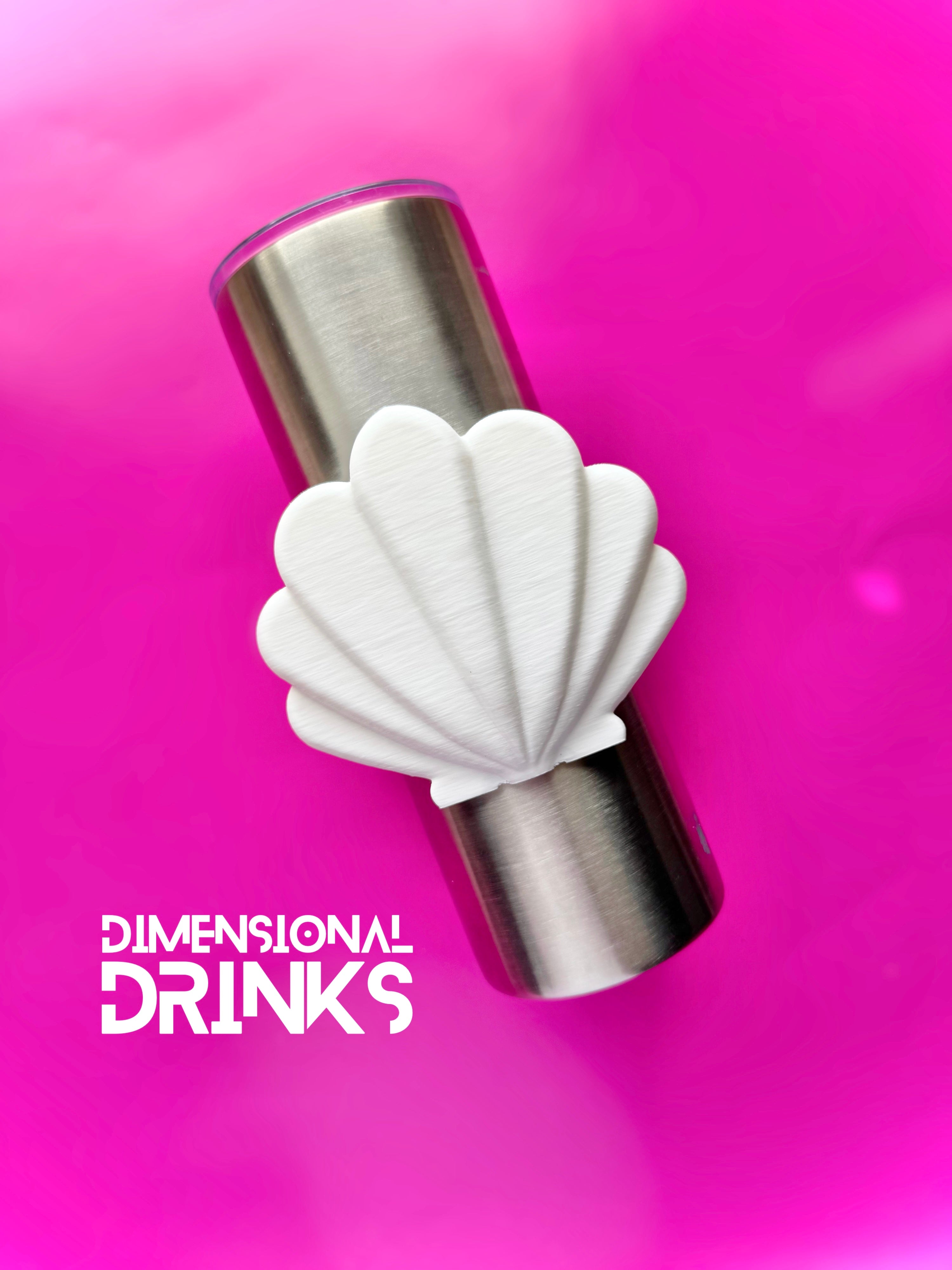 Shell 3D Tumbler Sleeve