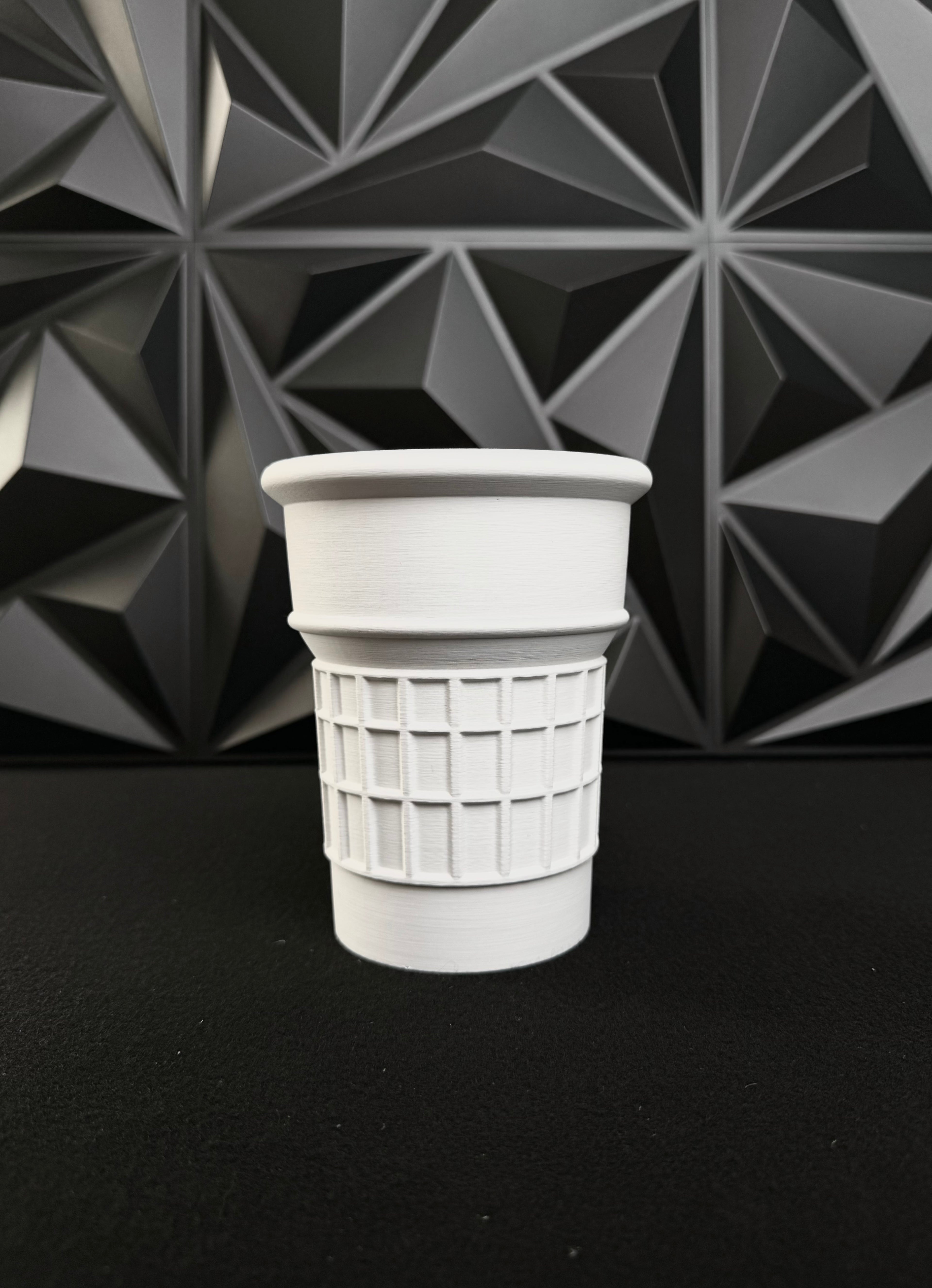 Waffle Cone 3D Tumbler Sleeve