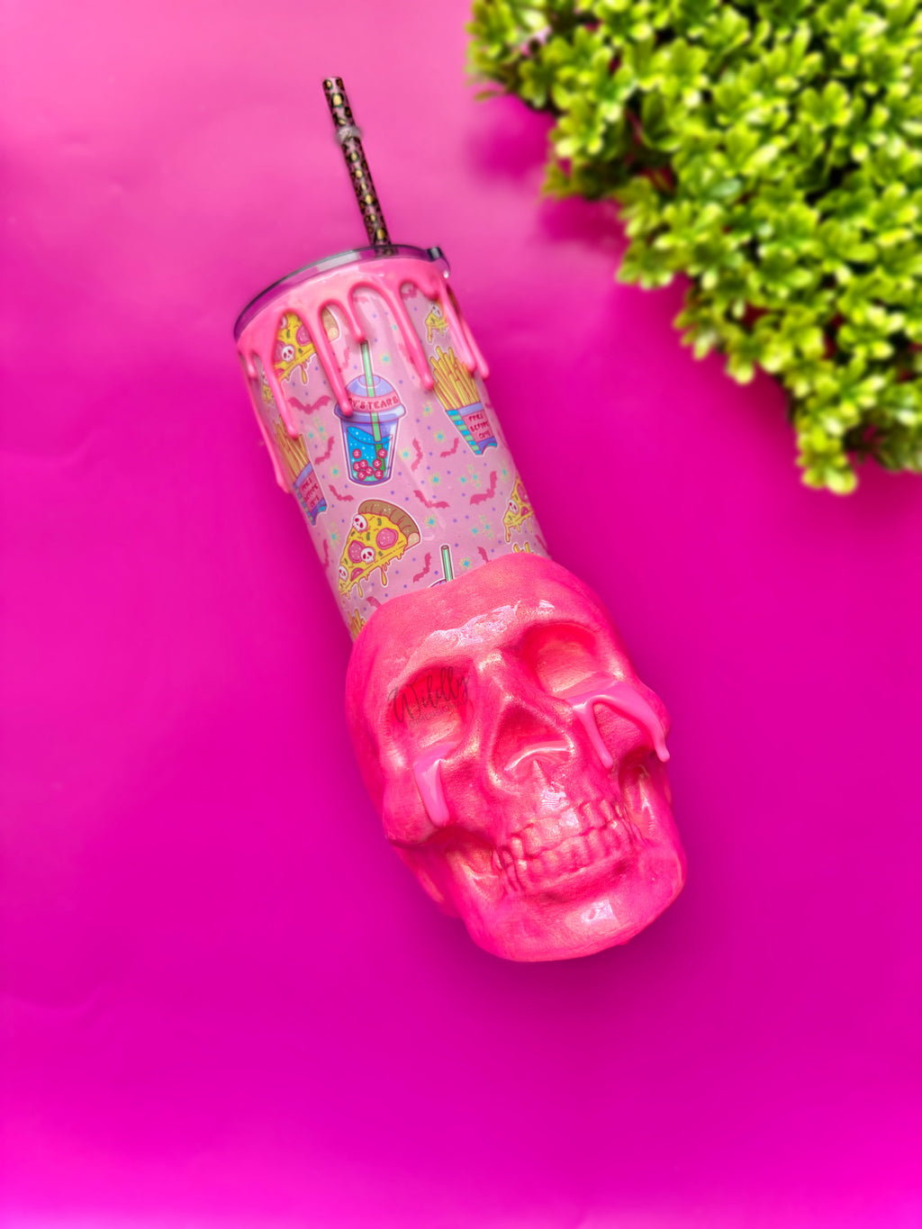 Skull 3D Tumbler Sleeve