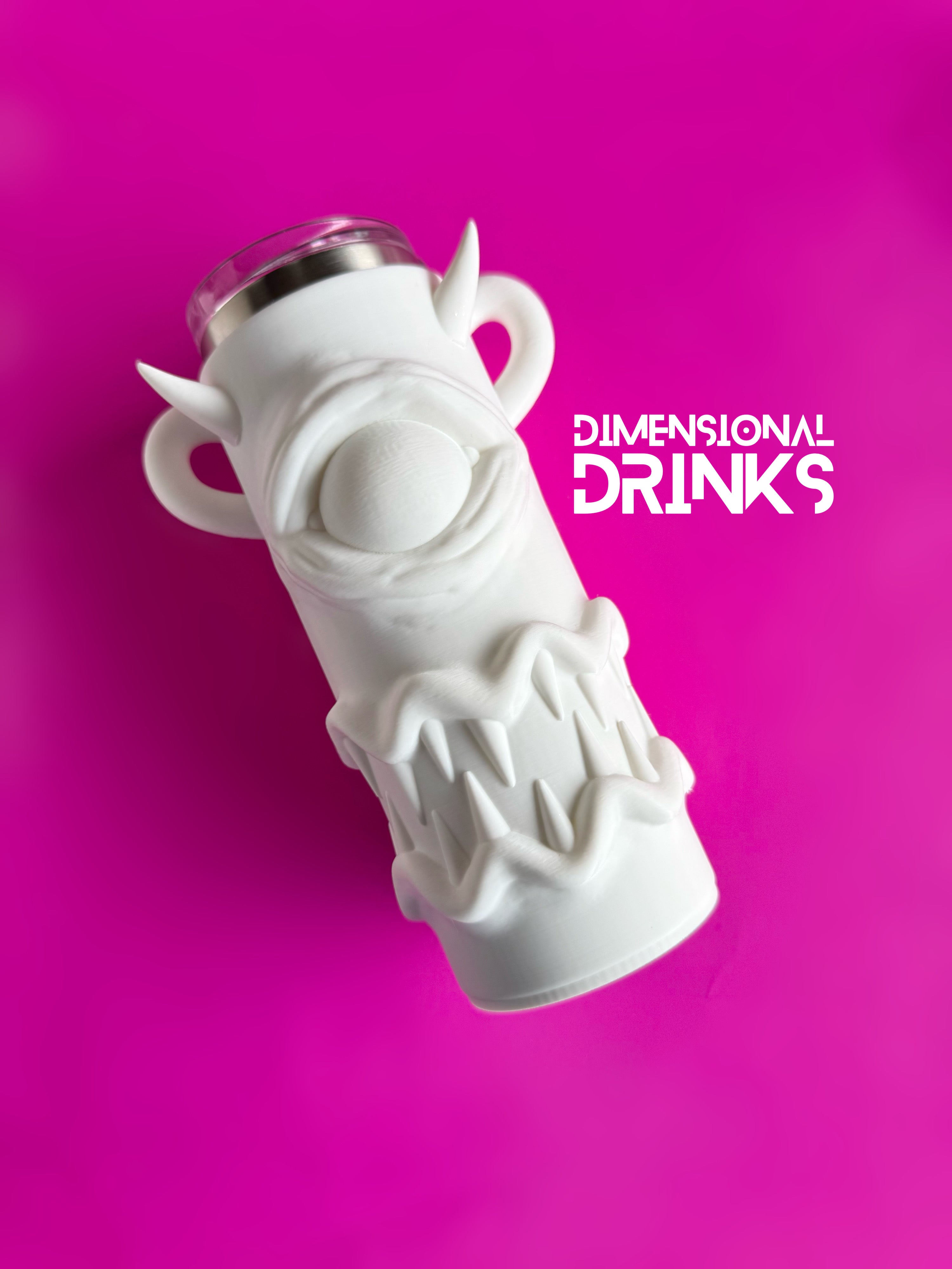 Monster 3D Tumbler Sleeve