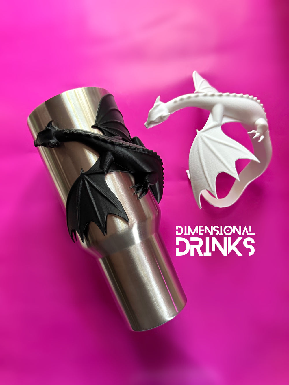 *40oz* Dragon 3D Tumbler Sleeve