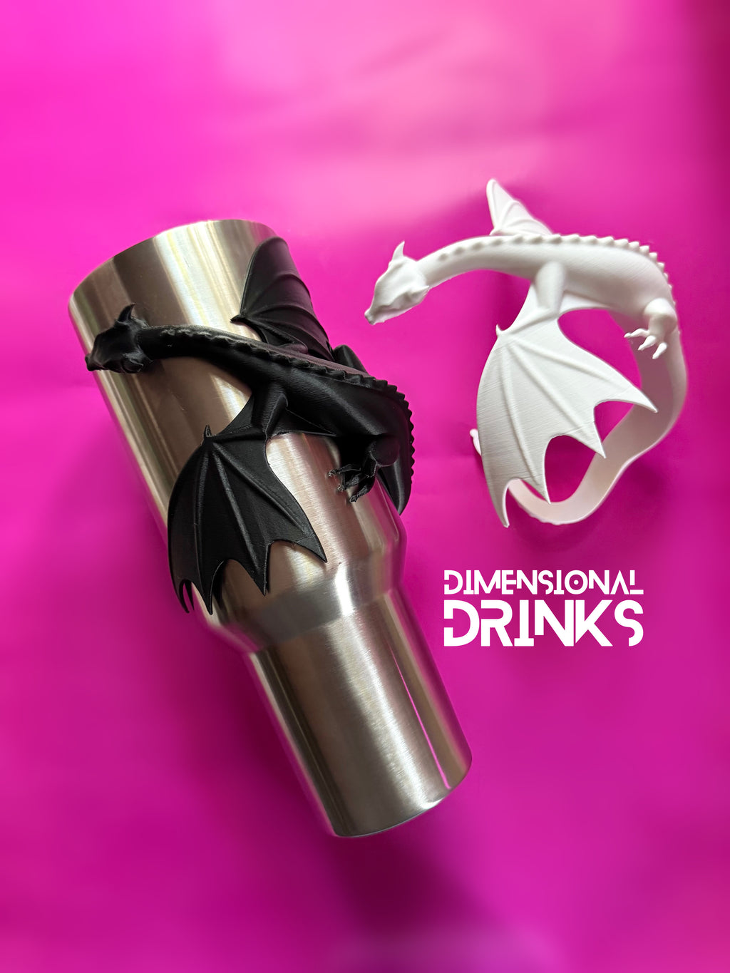 *40oz* Dragon 3D Tumbler Sleeve
