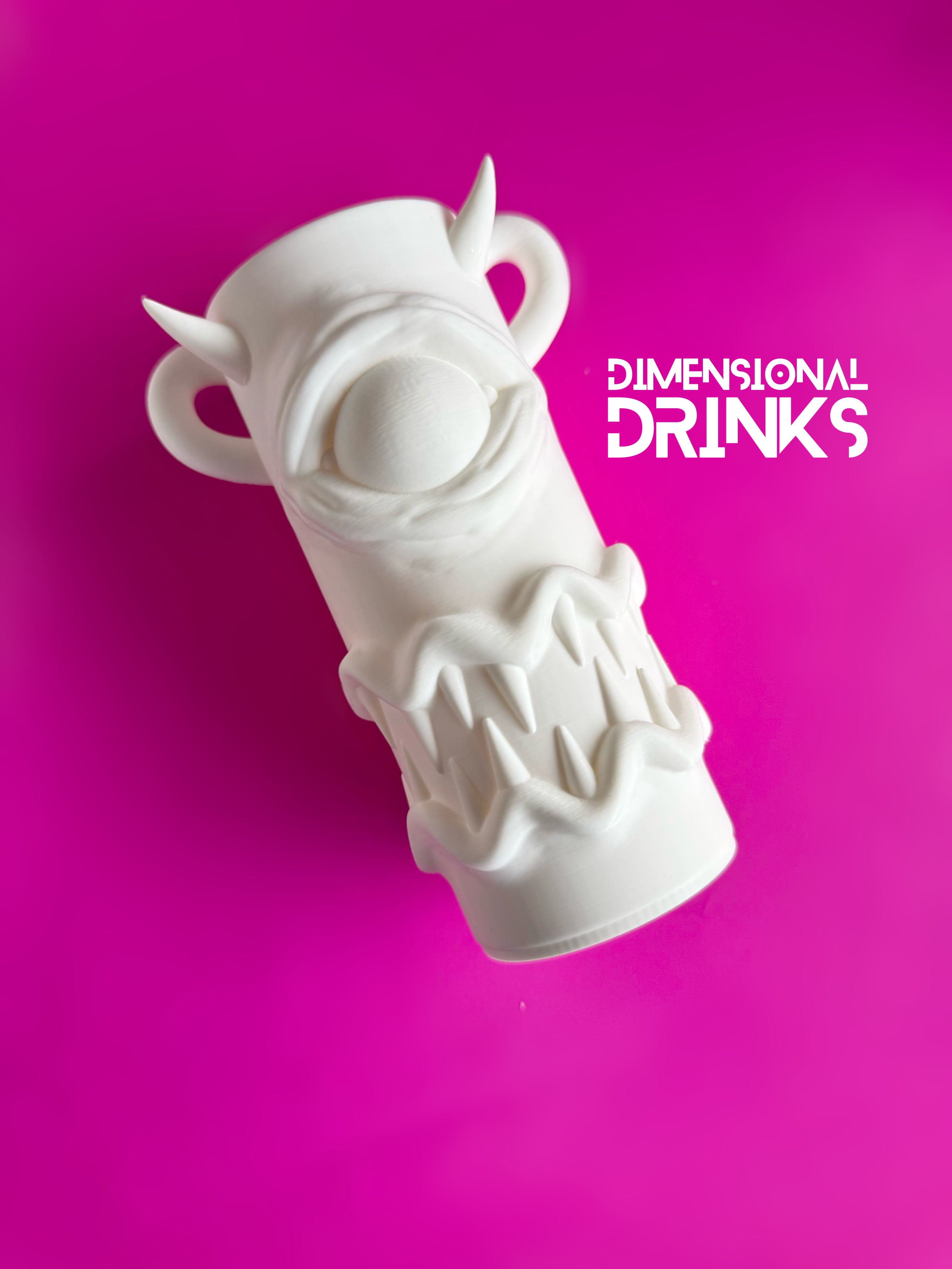 Monster - 3D Tumbler Sleeve – Dimensional Drinks