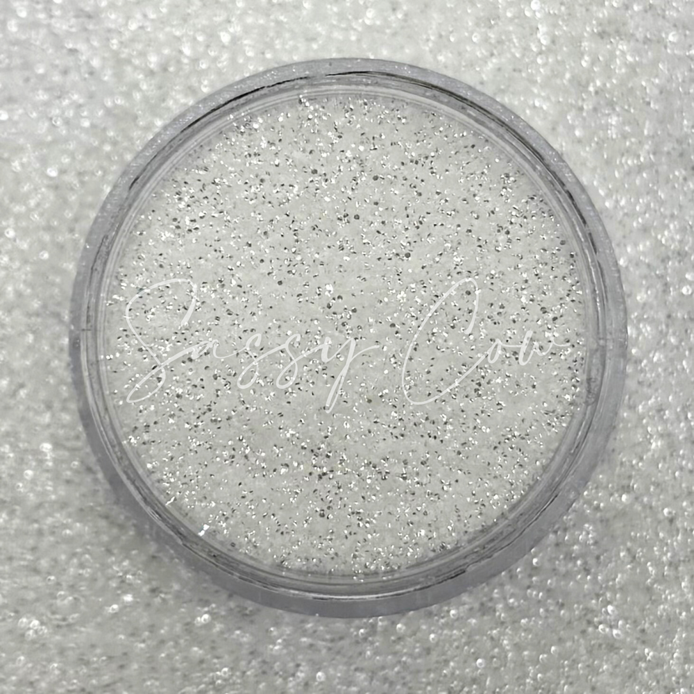 WHITE TOPAZ - Ultrafine Crystal Glitter Mix