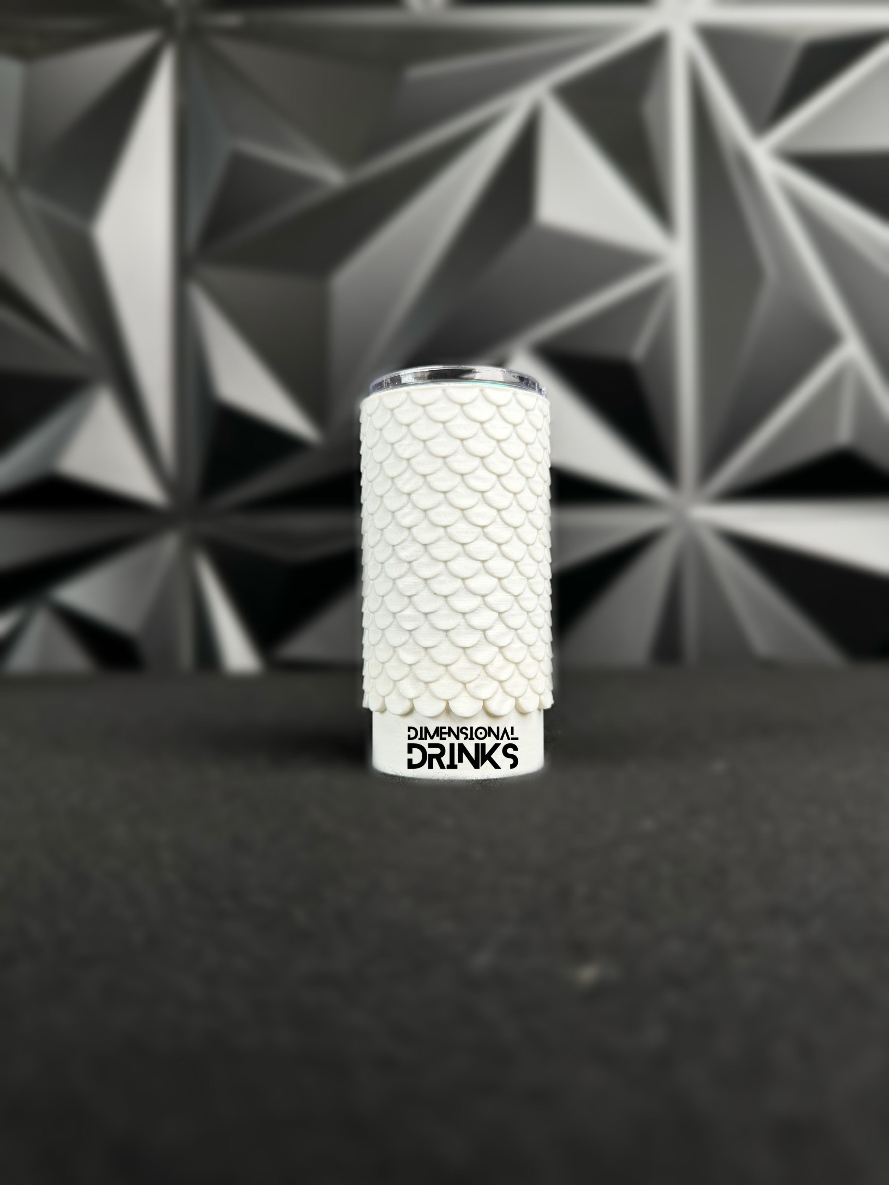 Mini Mermaid Scales 3D Tumbler Sleeve