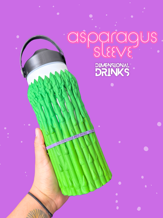 Asparagus 3D Tumbler Sleeve