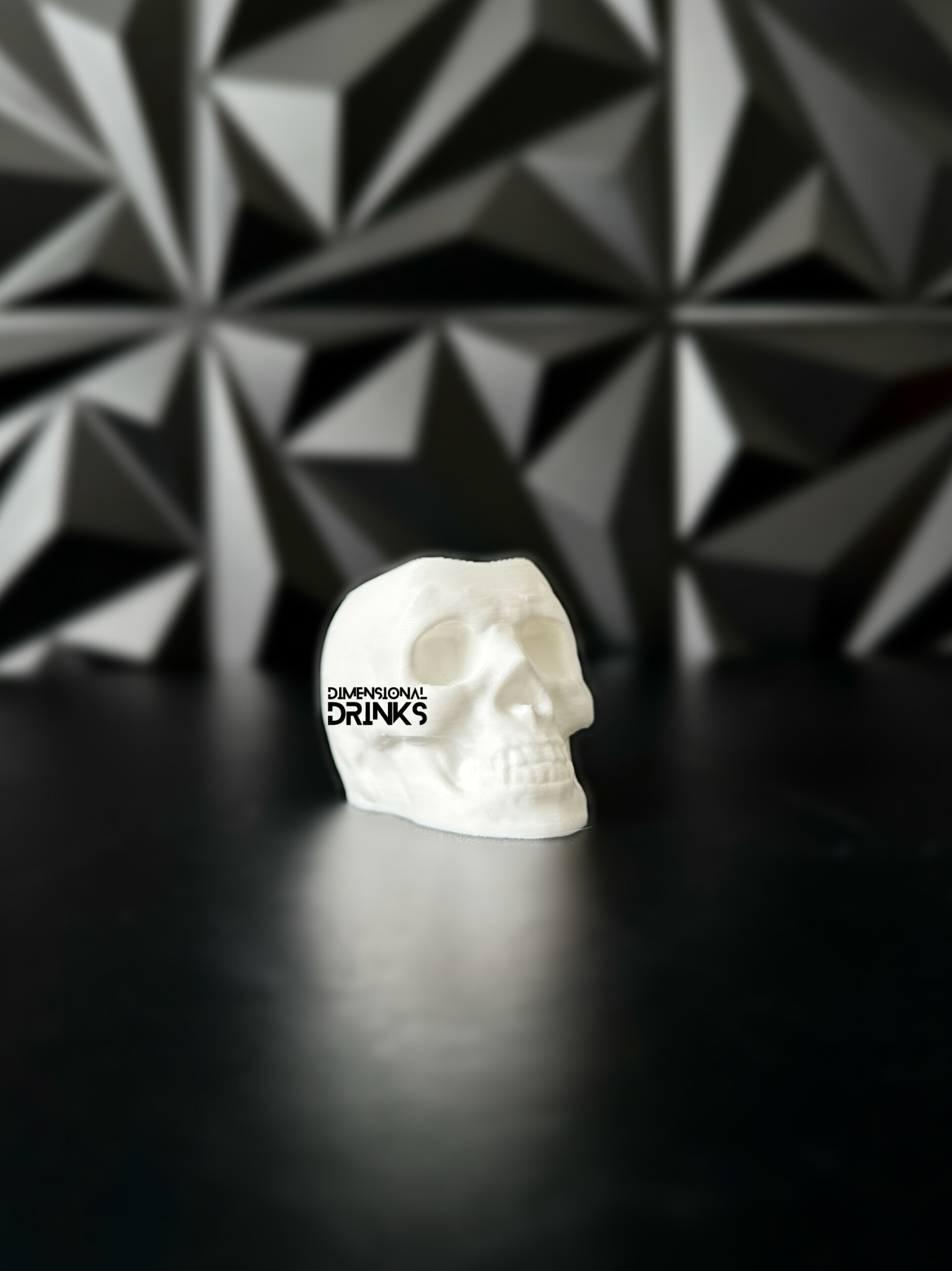 Mini Skull 3D Tumbler Sleeve
