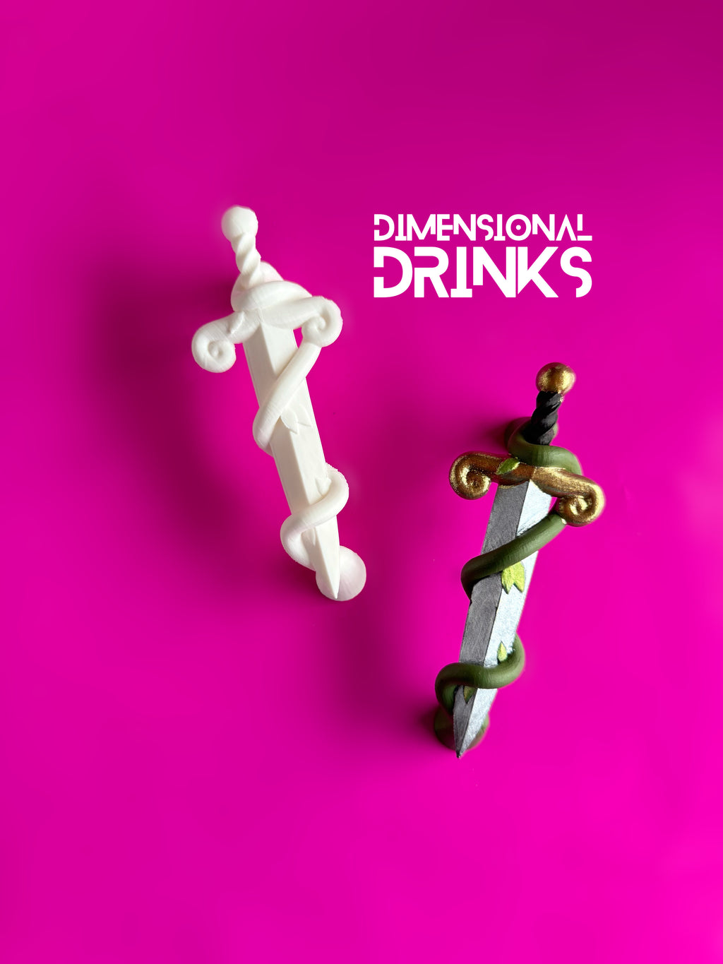 Sword 3D Tumbler Handle