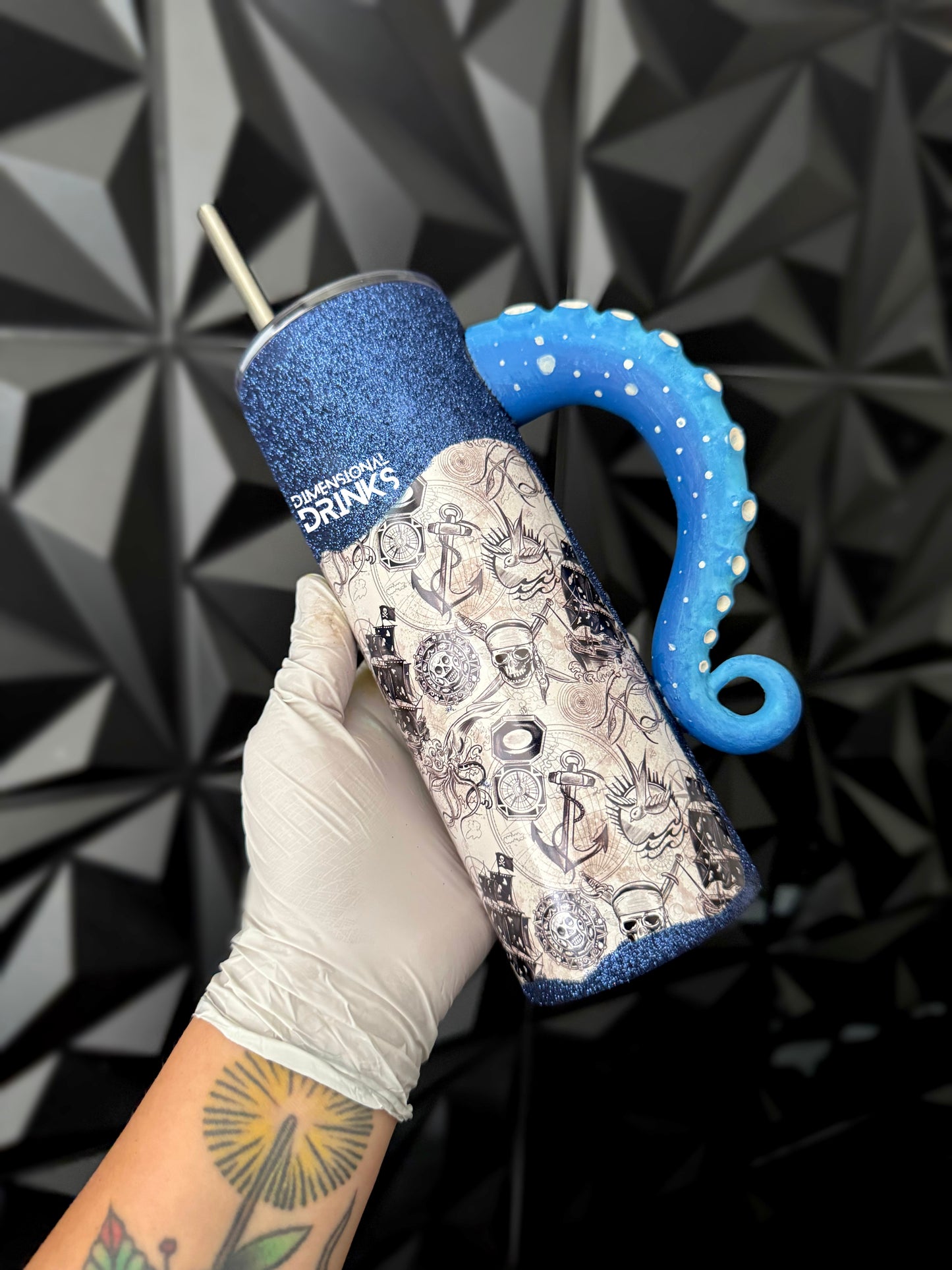 Tentacle Tumbler Handle