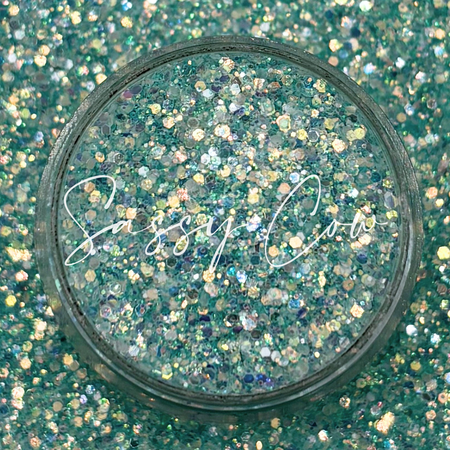 MINT JULEP - Mini Chunky Iridescent Glitter Mix