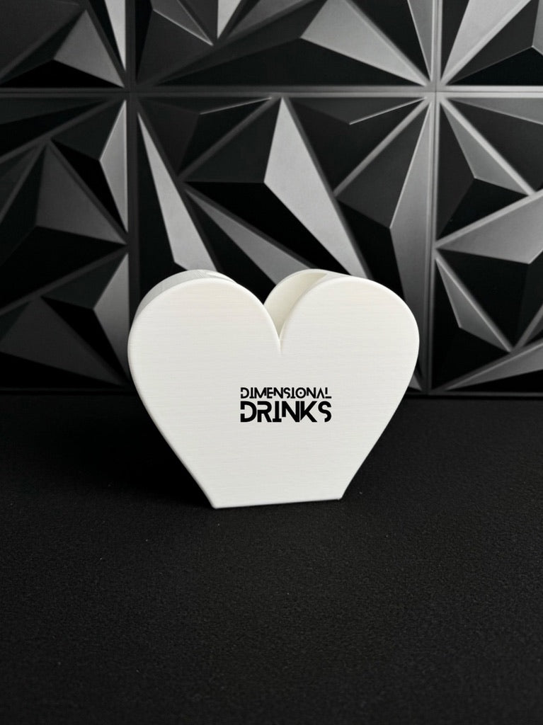 Heart 3D Tumbler Sleeve