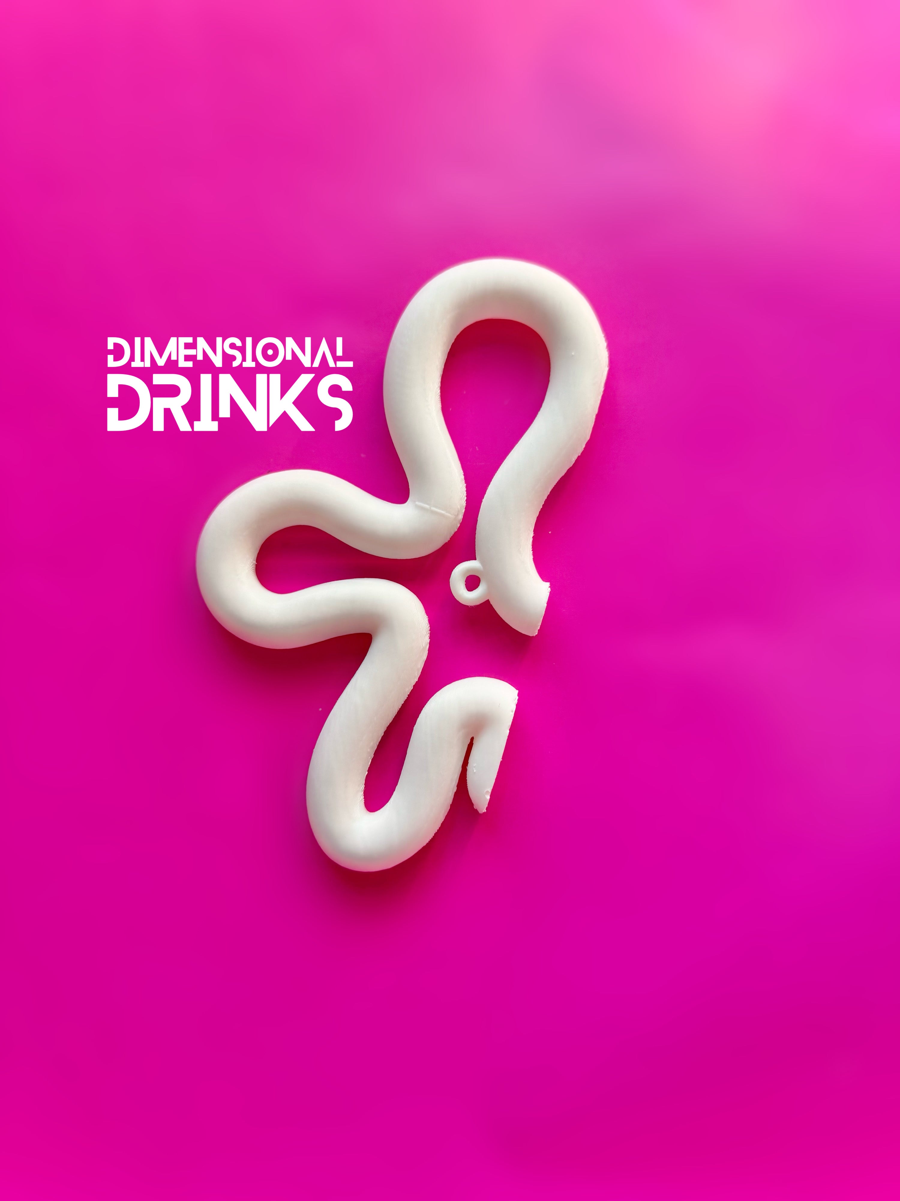 Flower Cloud 3D Tumbler Handle