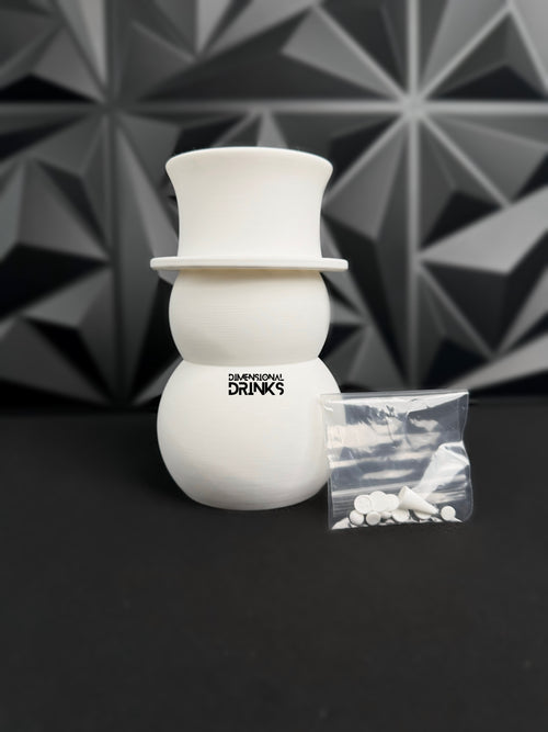 Snowman 3D Tumbler Sleeve