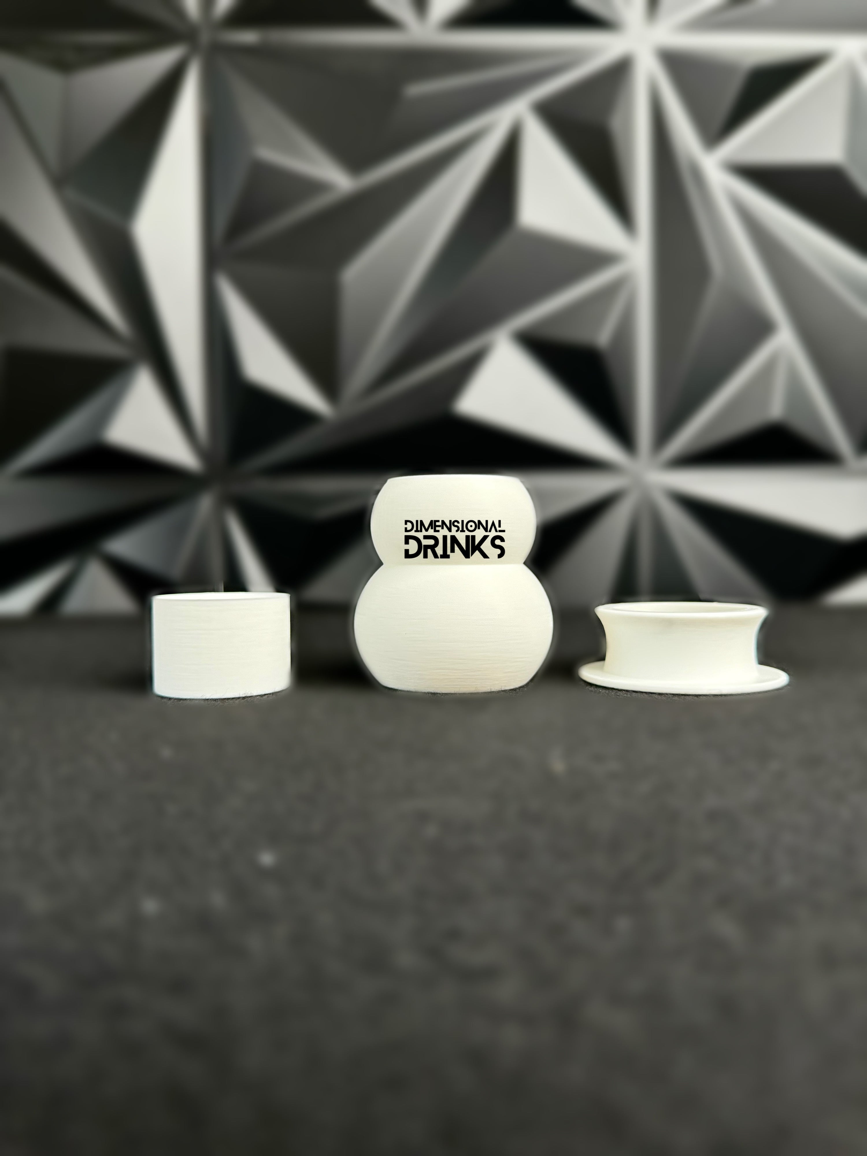 Mini Snowman 3D Tumbler Sleeve