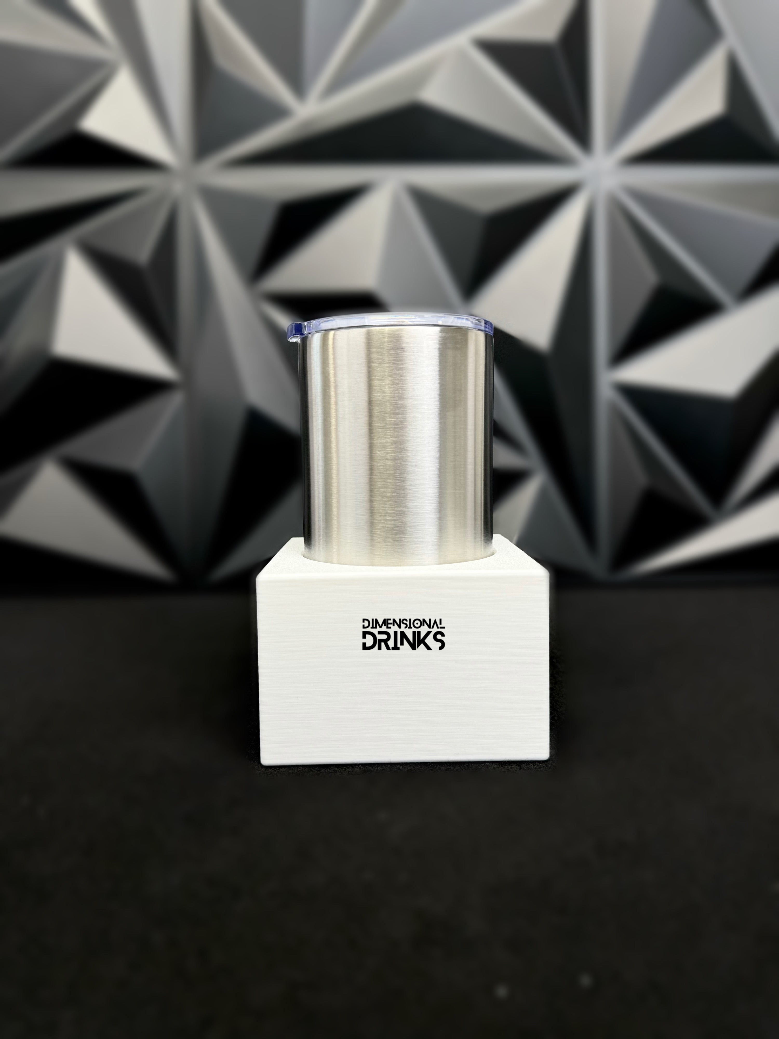 Medium Stackable Box 3D Tumbler Sleeve