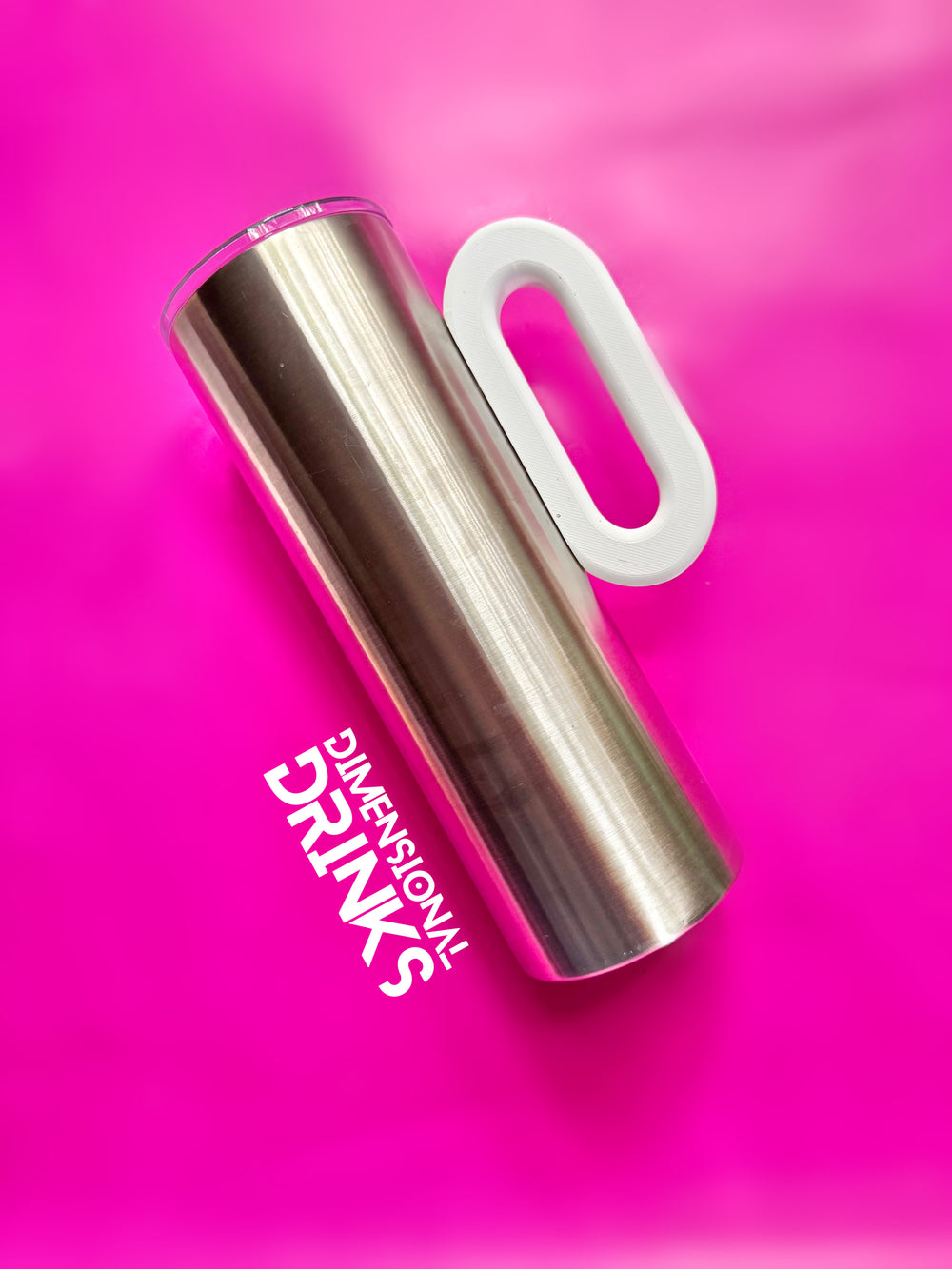 Oval 3D Tumbler Handle