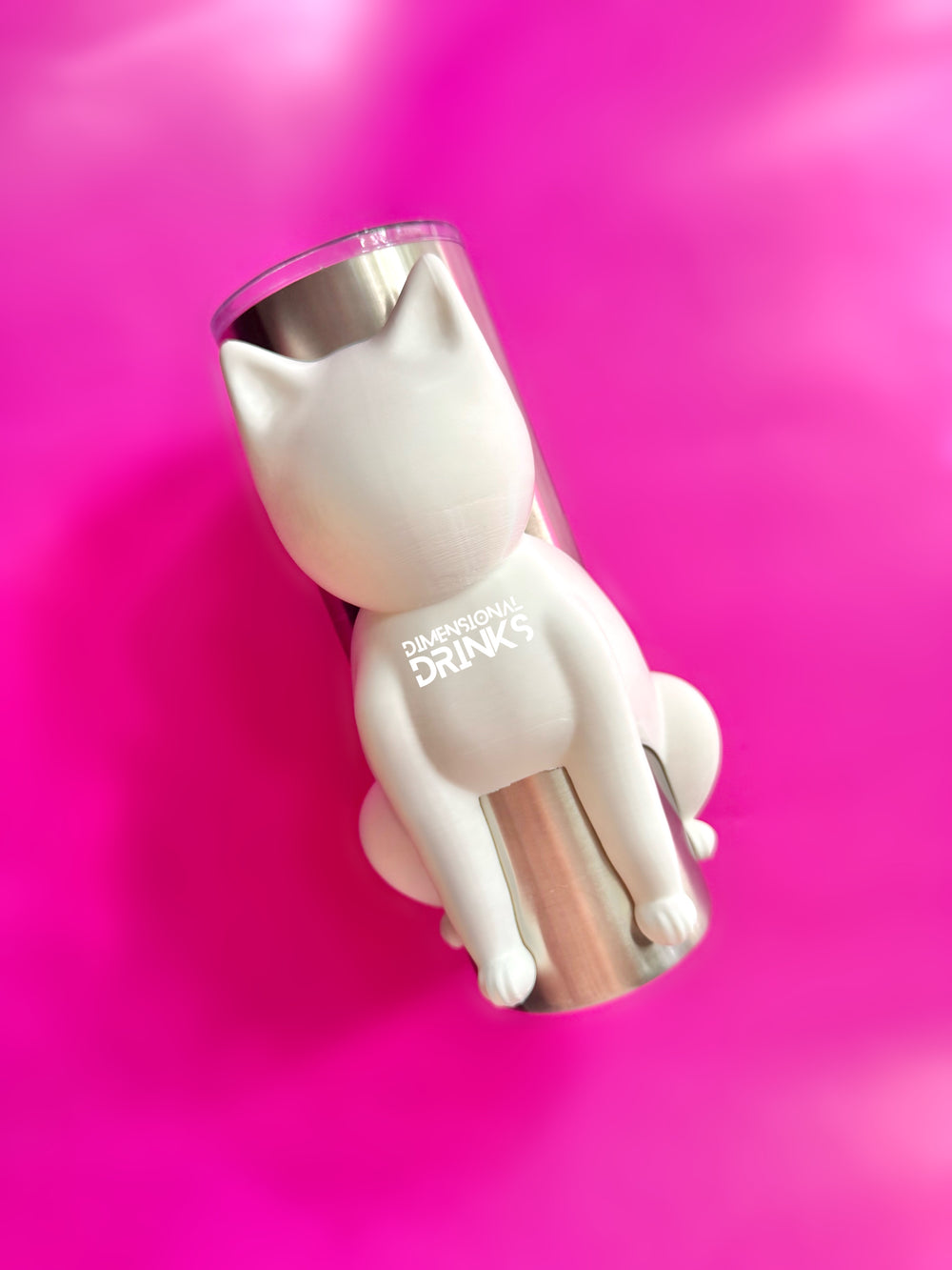 Cat 3D Tumbler Sleeve