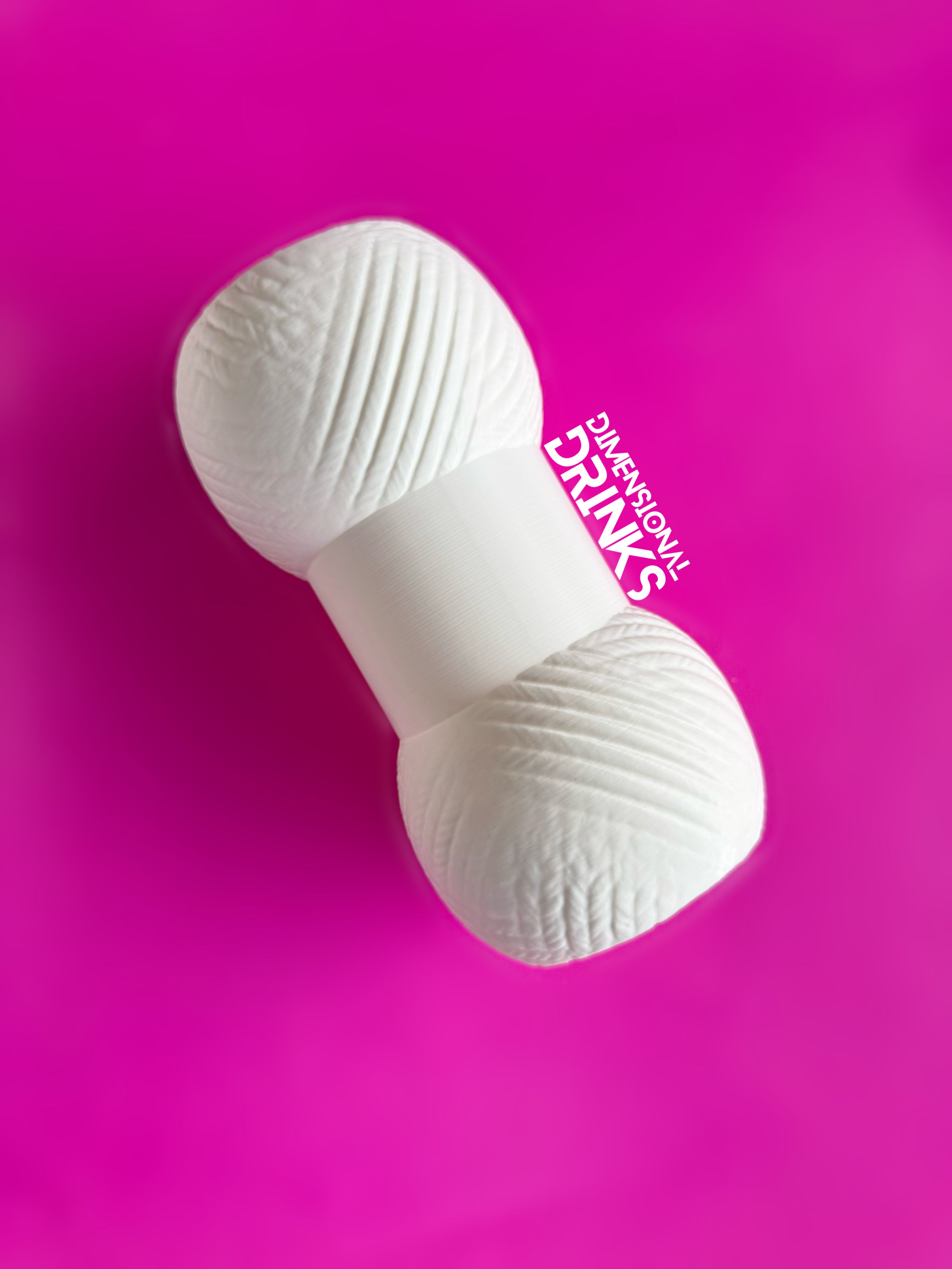 Yarn Skein 3D Tumbler Sleeve