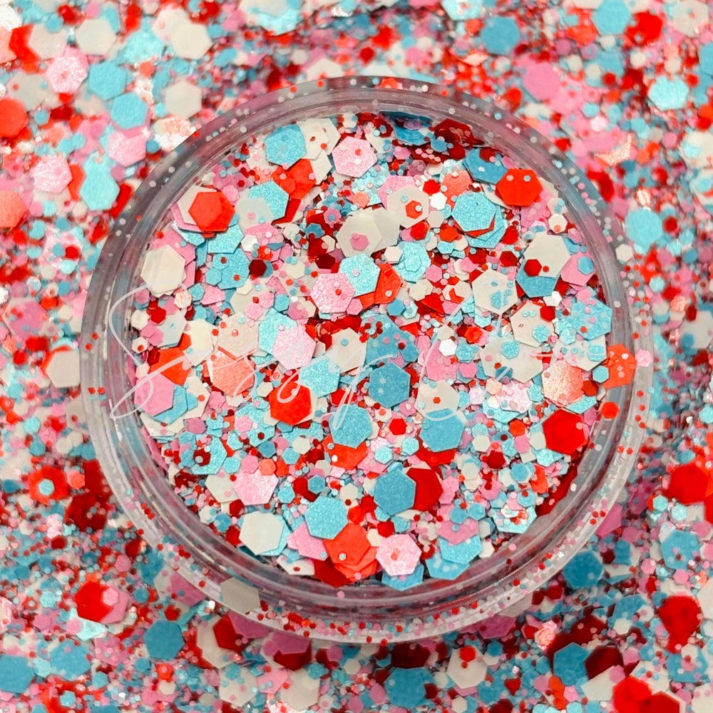 SMITTEN - Chunky Matte Glitter Mix