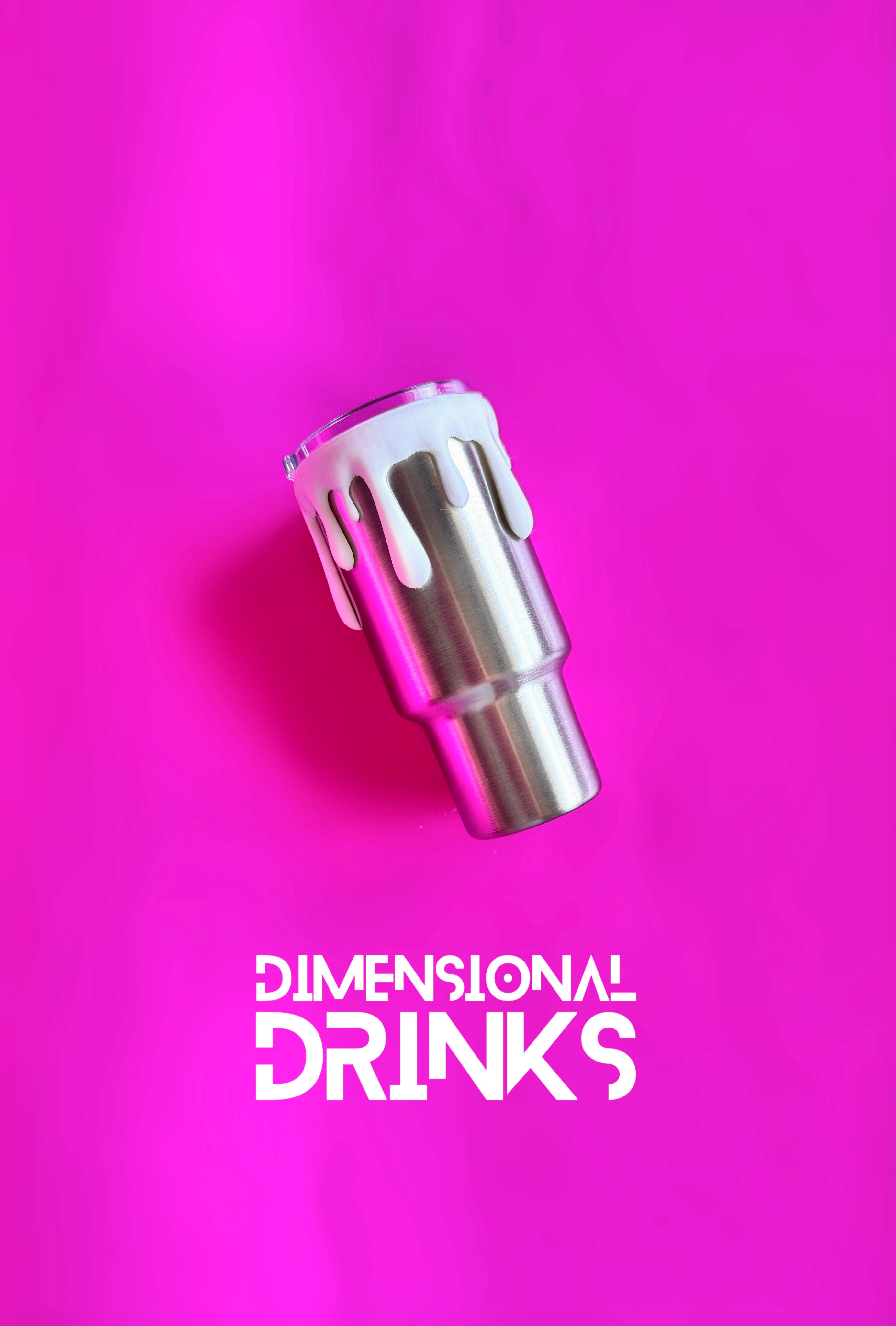 Mini Slime Drip 3D Tumbler Sleeve