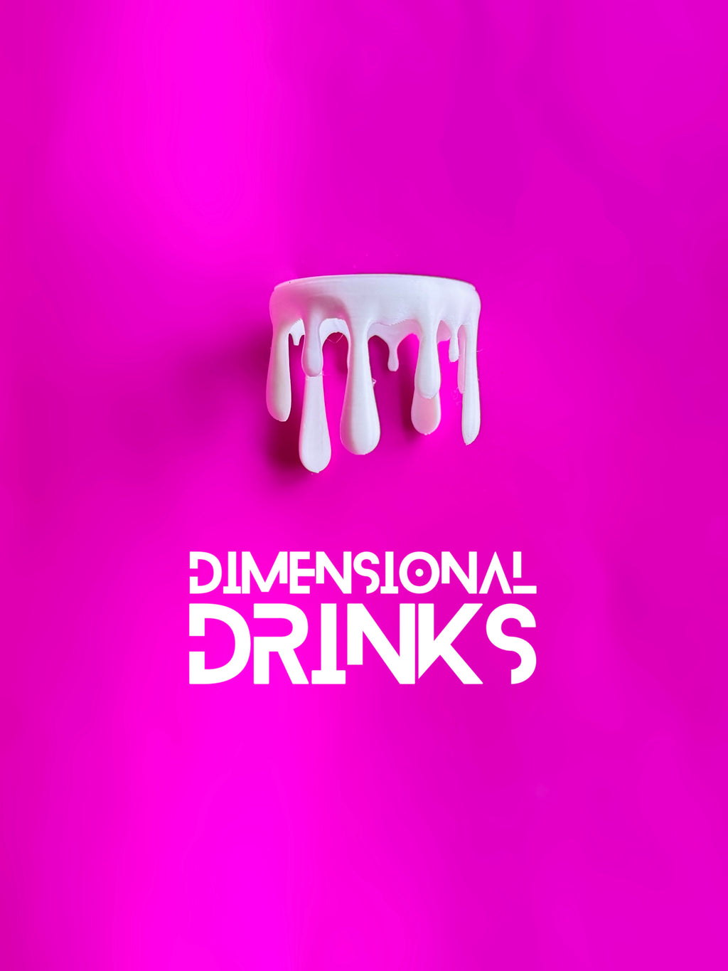 Mini Slime Drip 3D Tumbler Sleeve